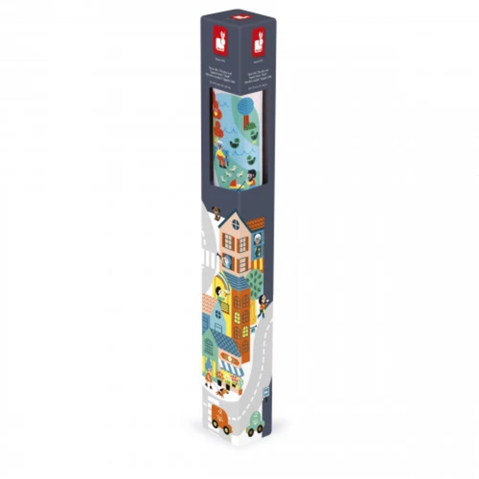 Janod Janod - cross roads - tapis - ville