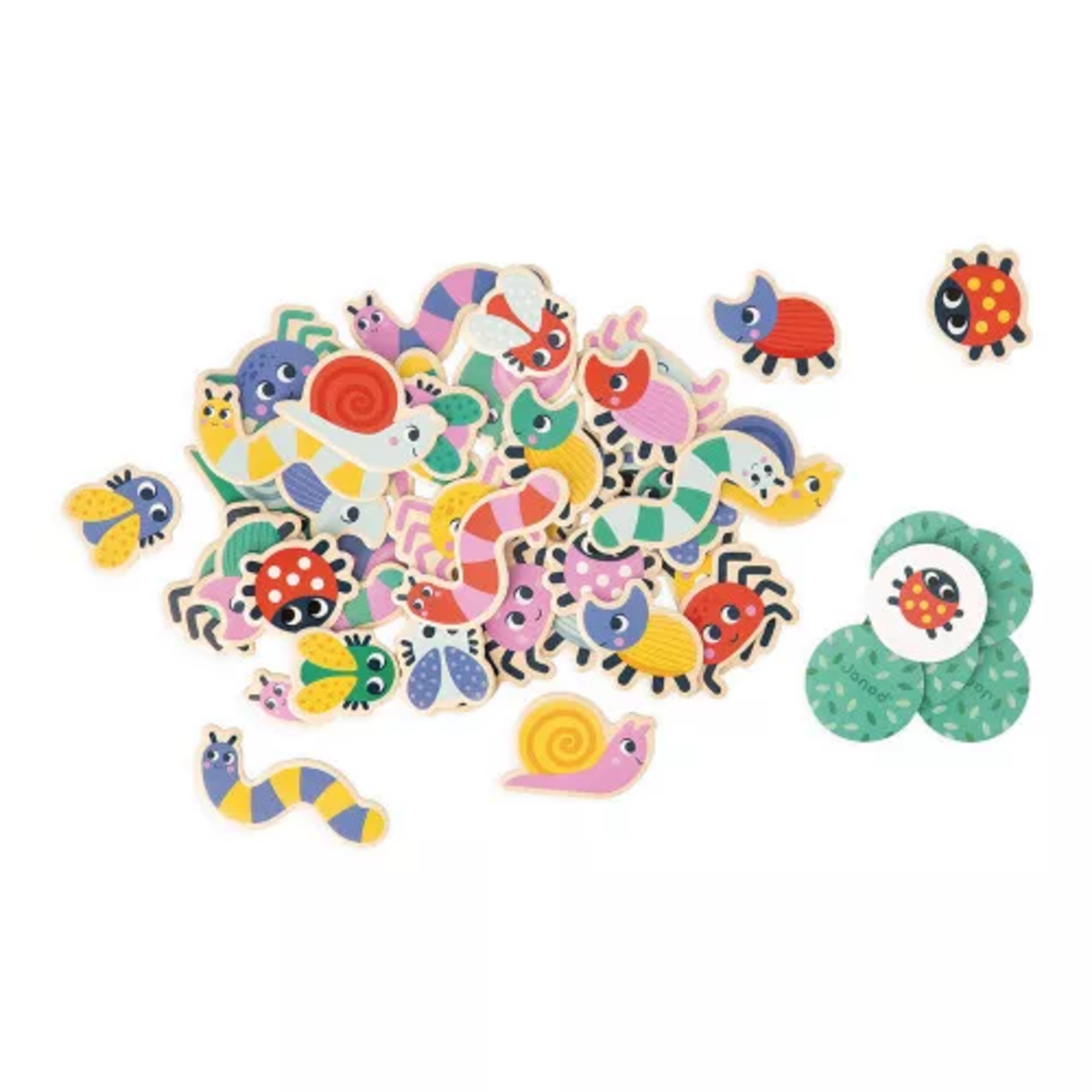 Janod Janod - pédag - cherche & trouve - le jardin