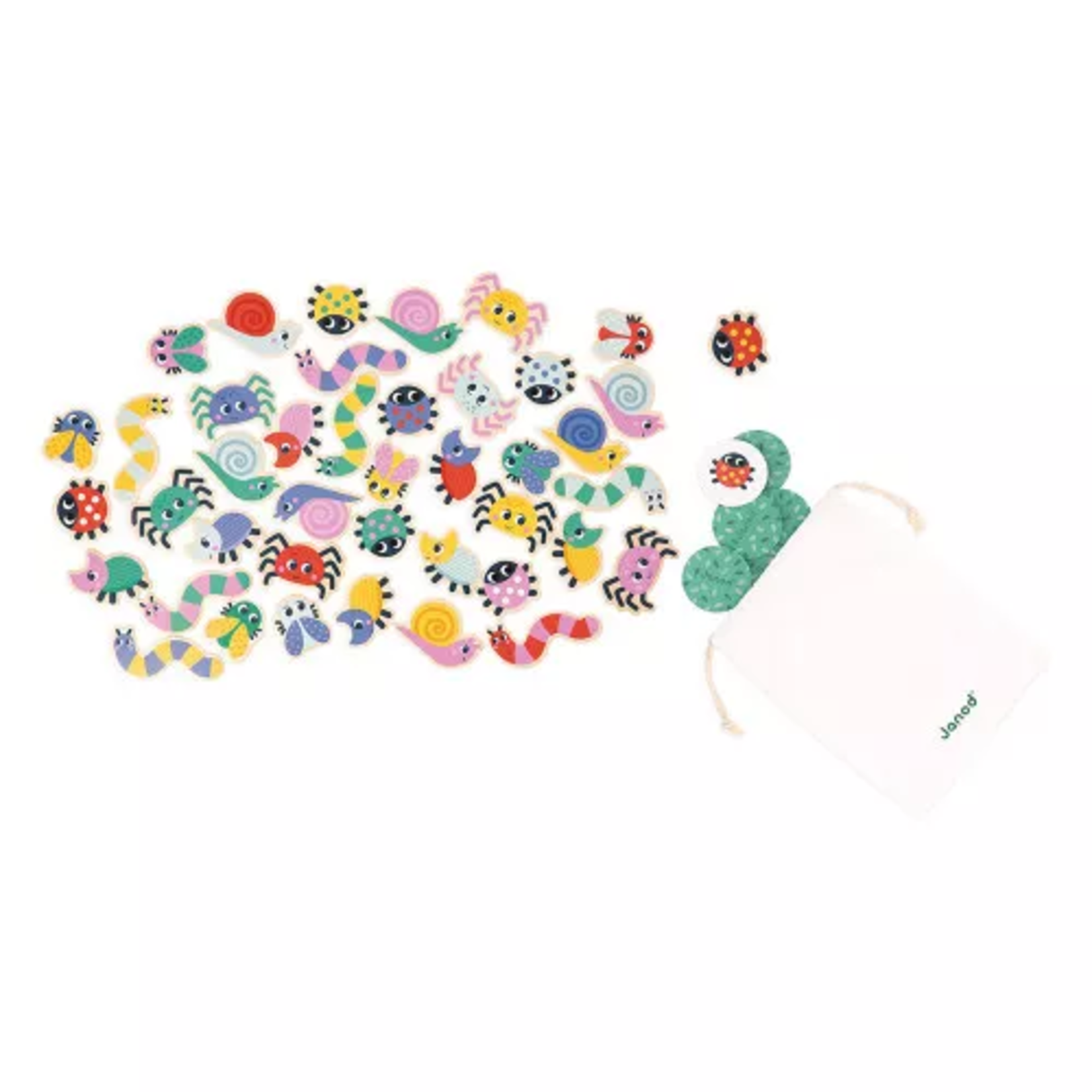 Janod Janod - pédag - cherche & trouve - le jardin