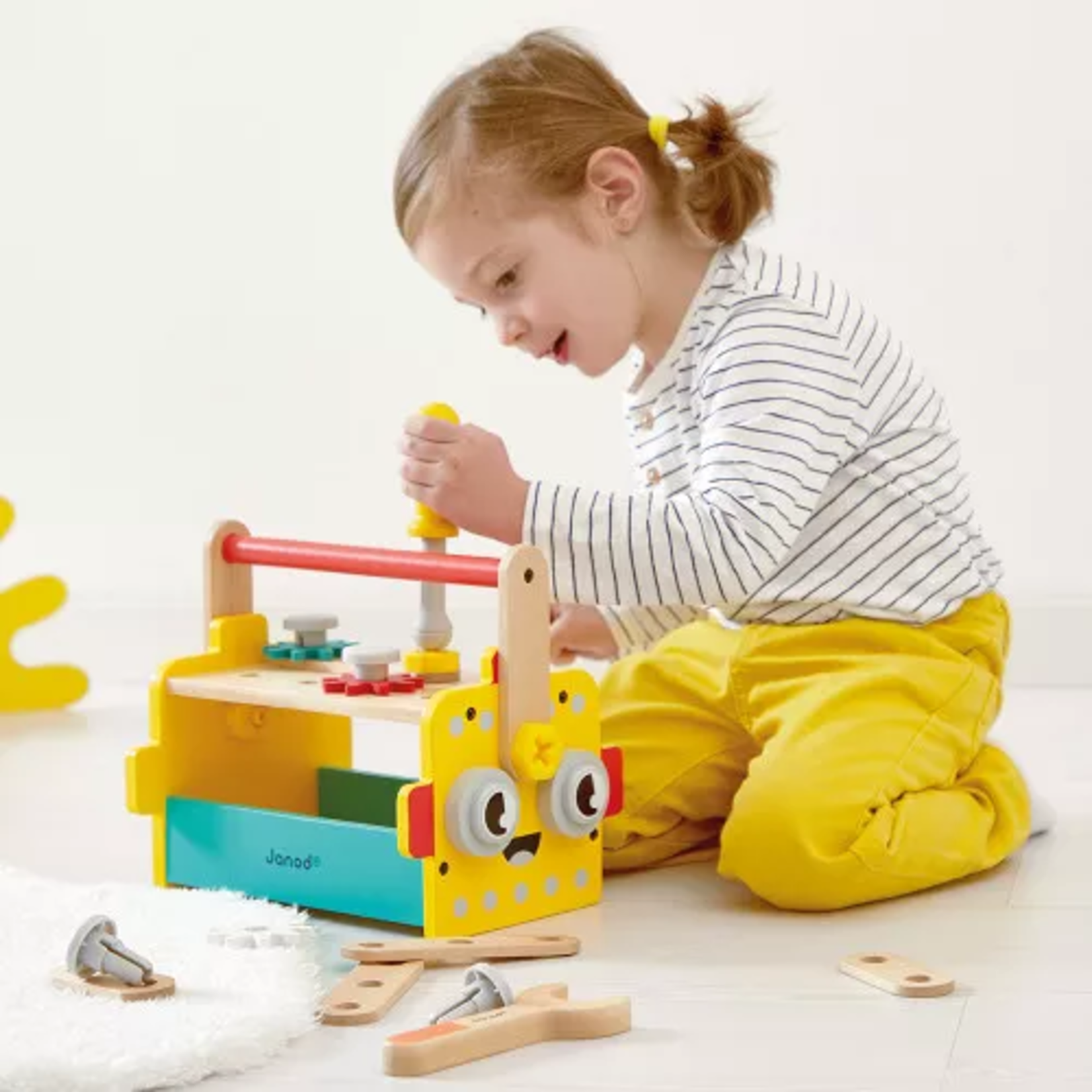 Janod Janod - brico'kids - caisse à outils robot