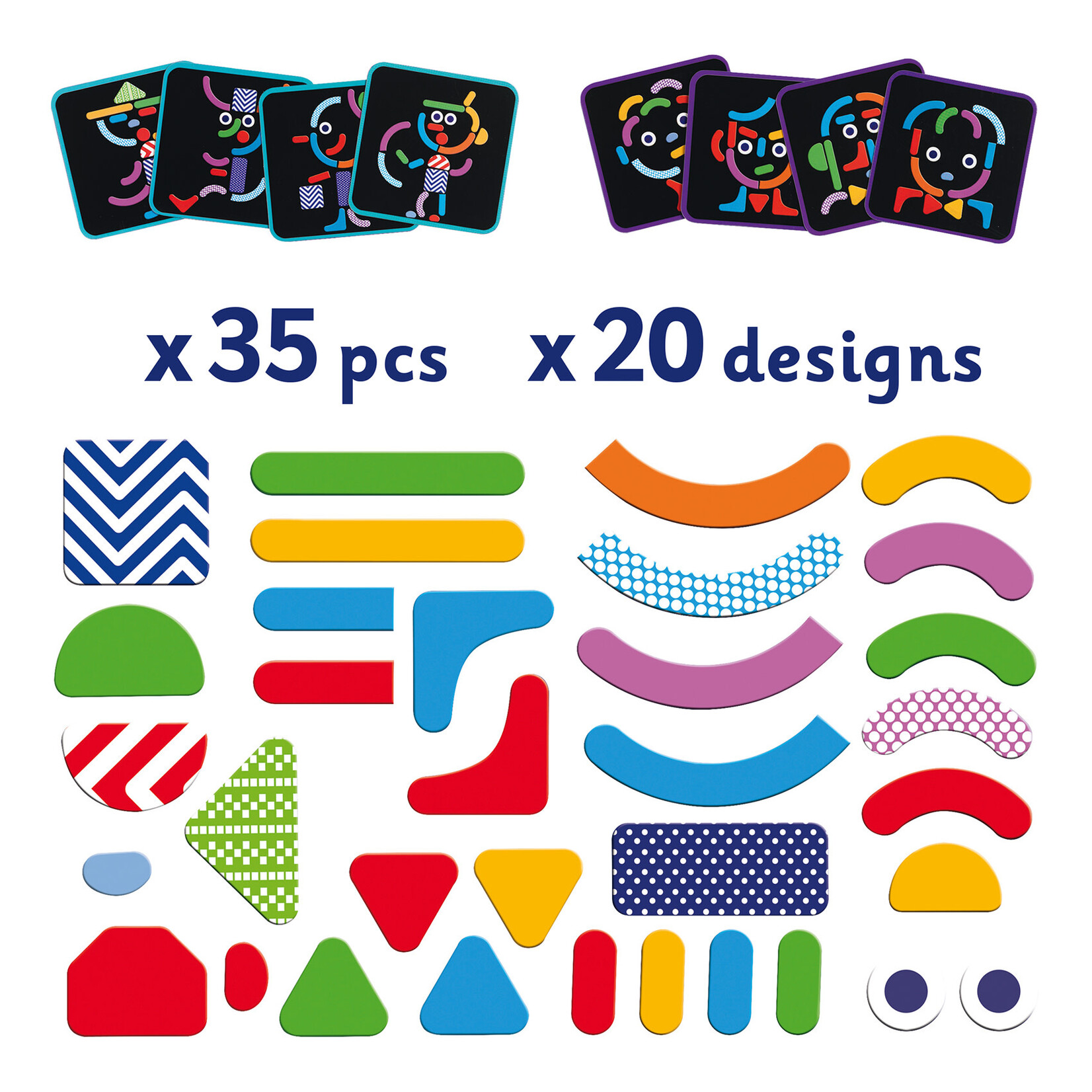 Djeco Djeco - jeu magnétique - geobonhomme