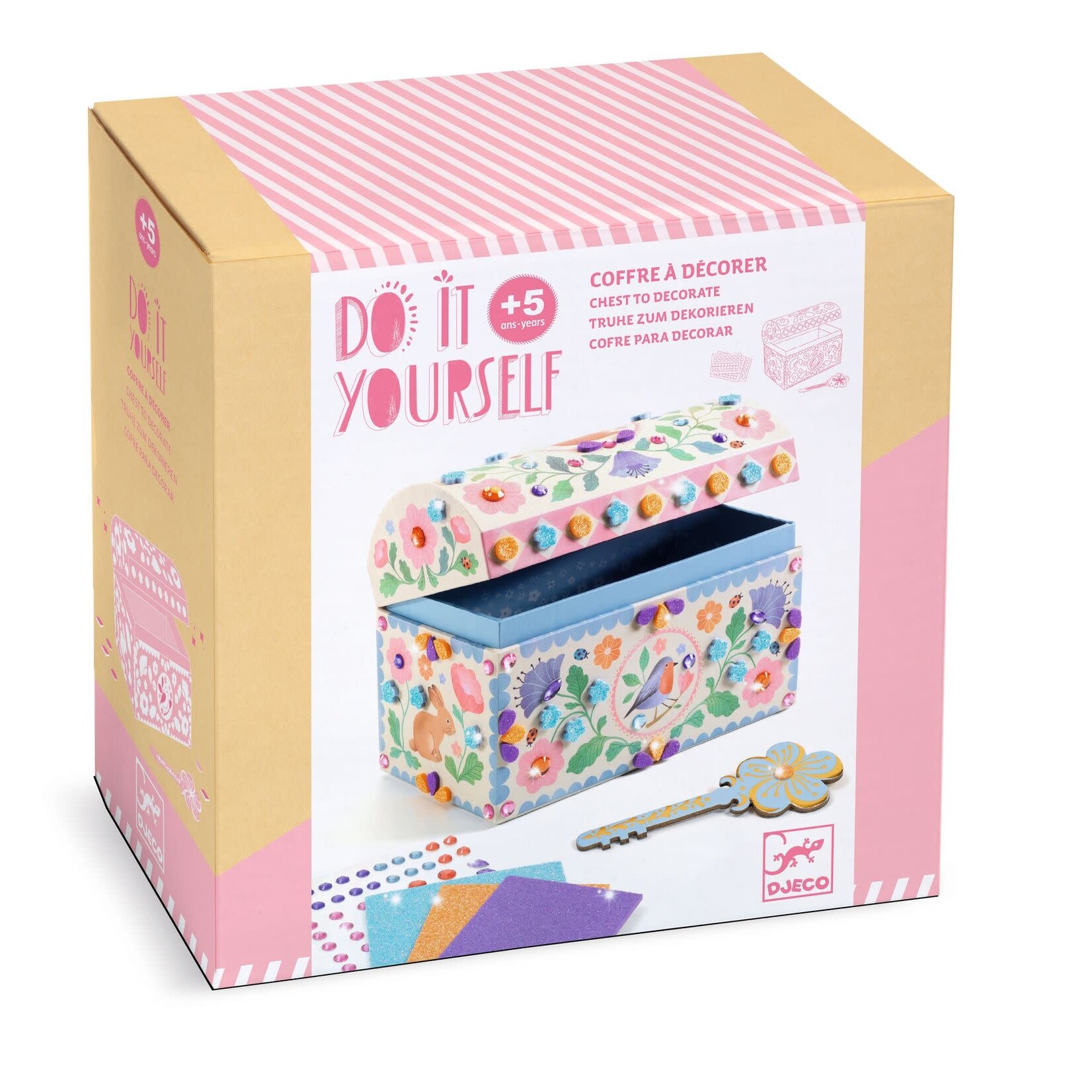 Djeco Djeco - DIY petit coffret - précieux trésors