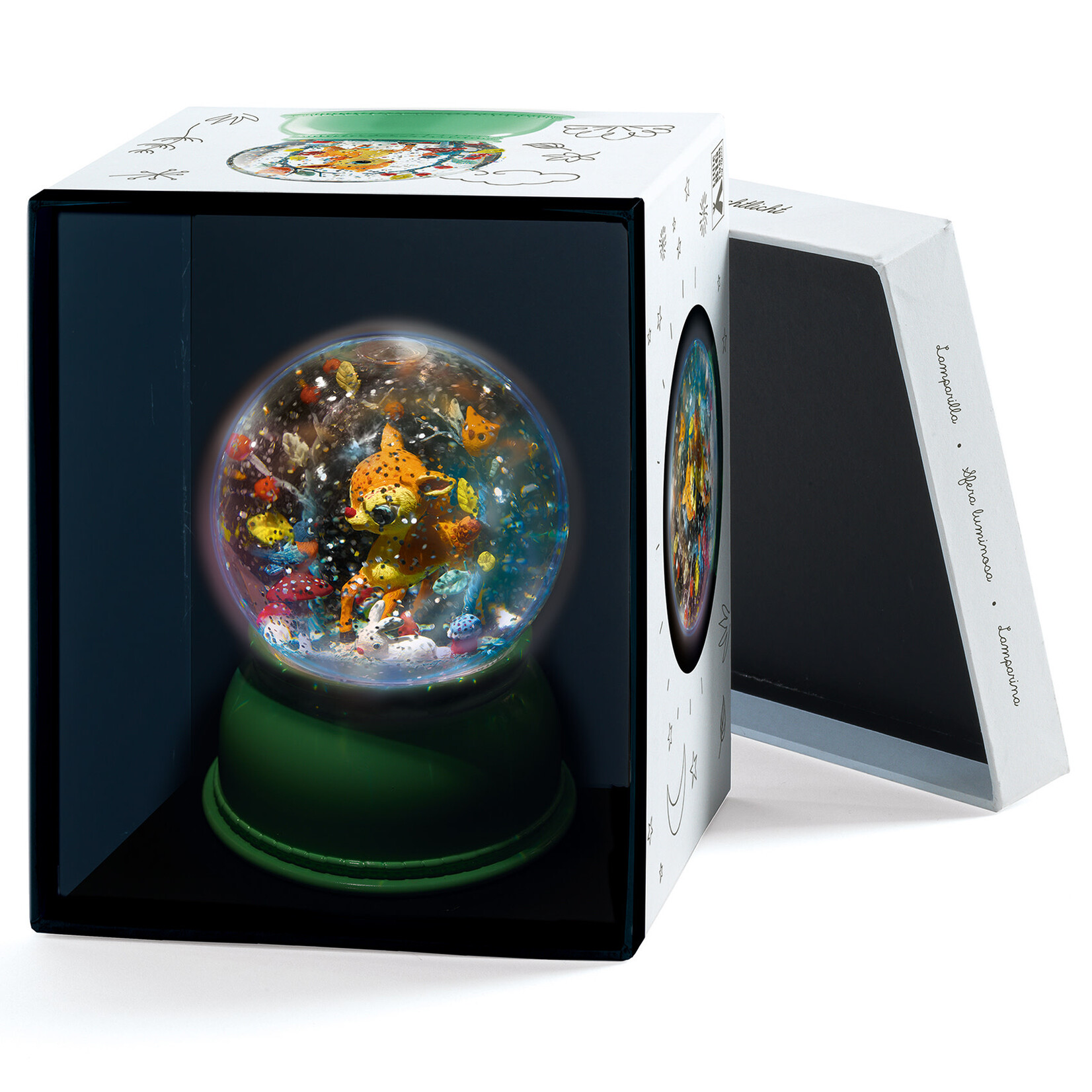 Djeco Djeco - veilleuse boule à neige - faon