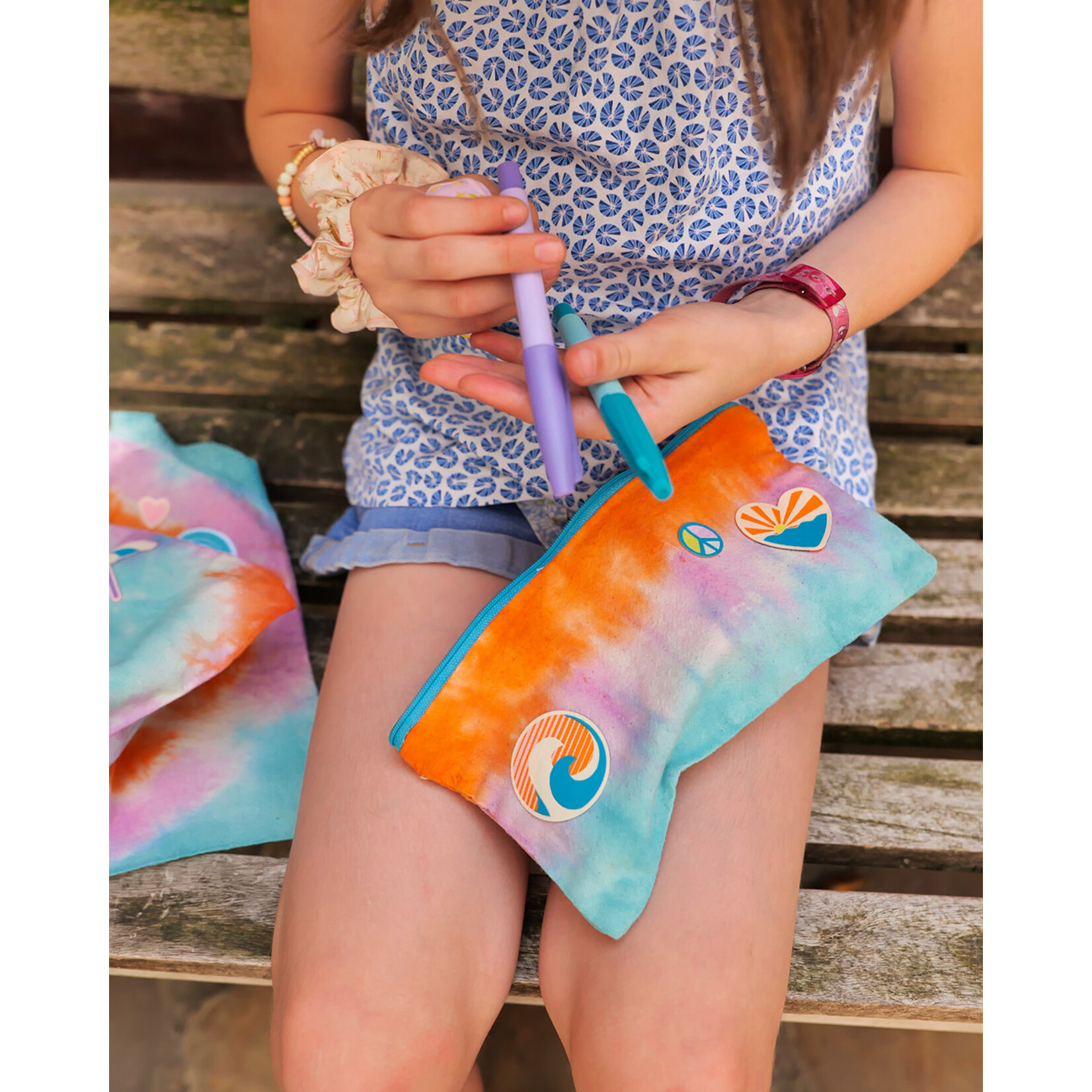 Djeco Djeco - DIY  sac & pochette - sunshine camp