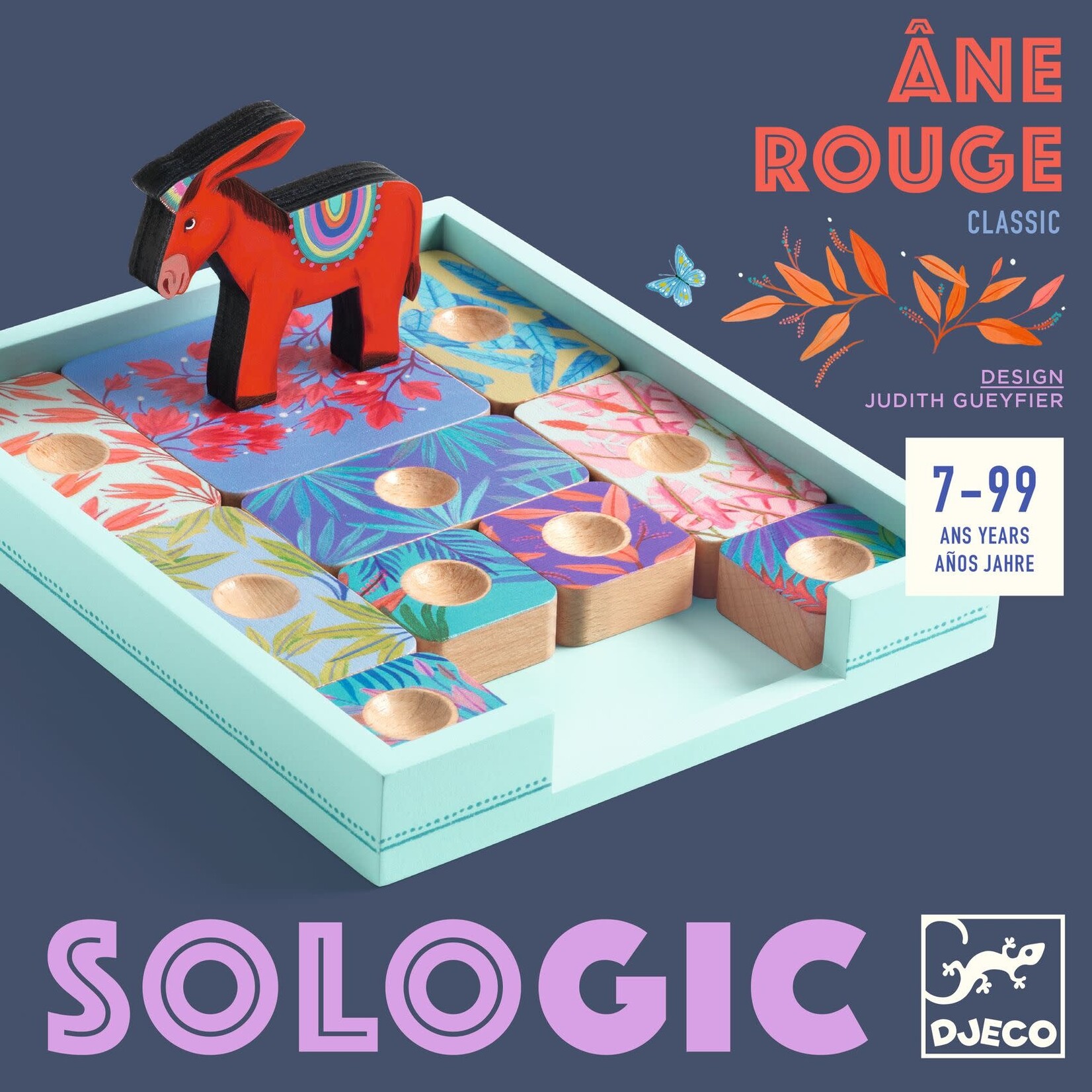 Djeco Djeco - sologic - âne rouge