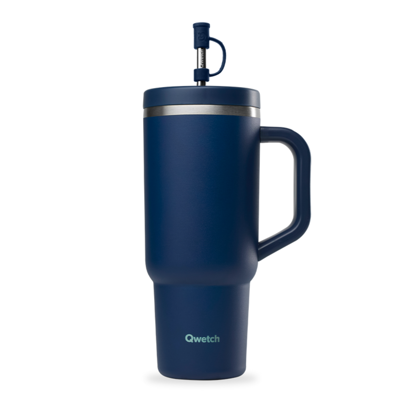 Qwetch Qwetch – travel cup isotherme - Matt - bleu nuit - 900ml