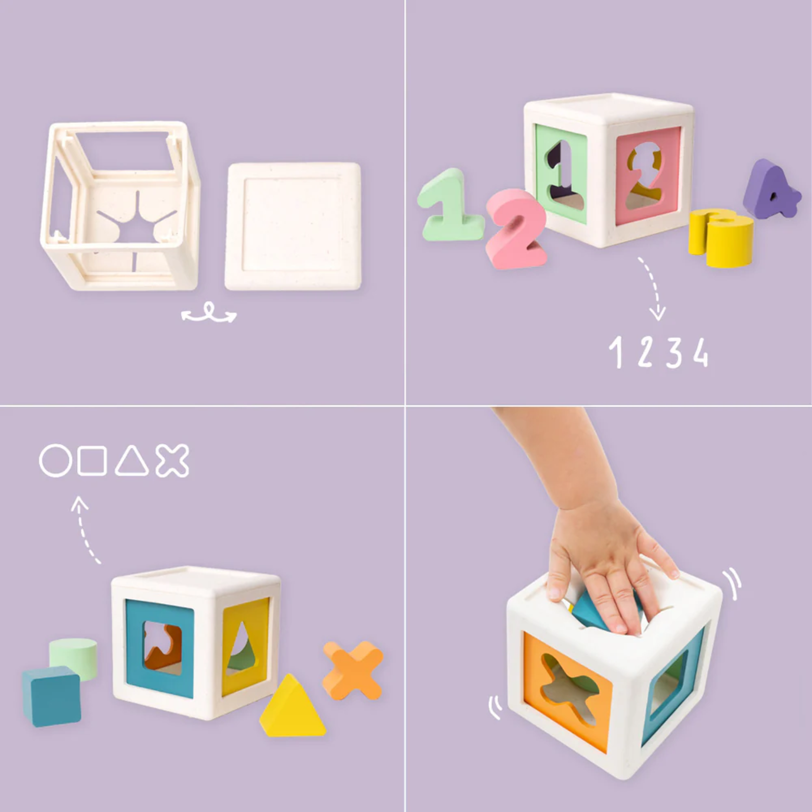 Oppi Oppi – kuby - cubes silicone