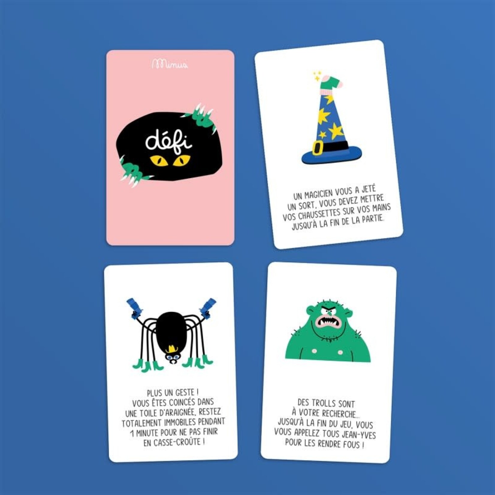 Minus Editions Minus – défis cool - trésor en vue