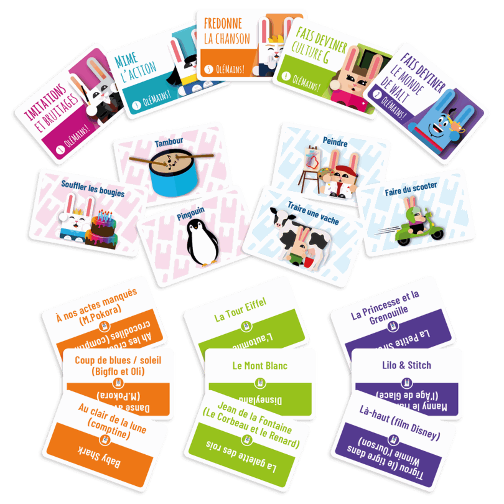 Jeux de société Olémains ! - édition famille