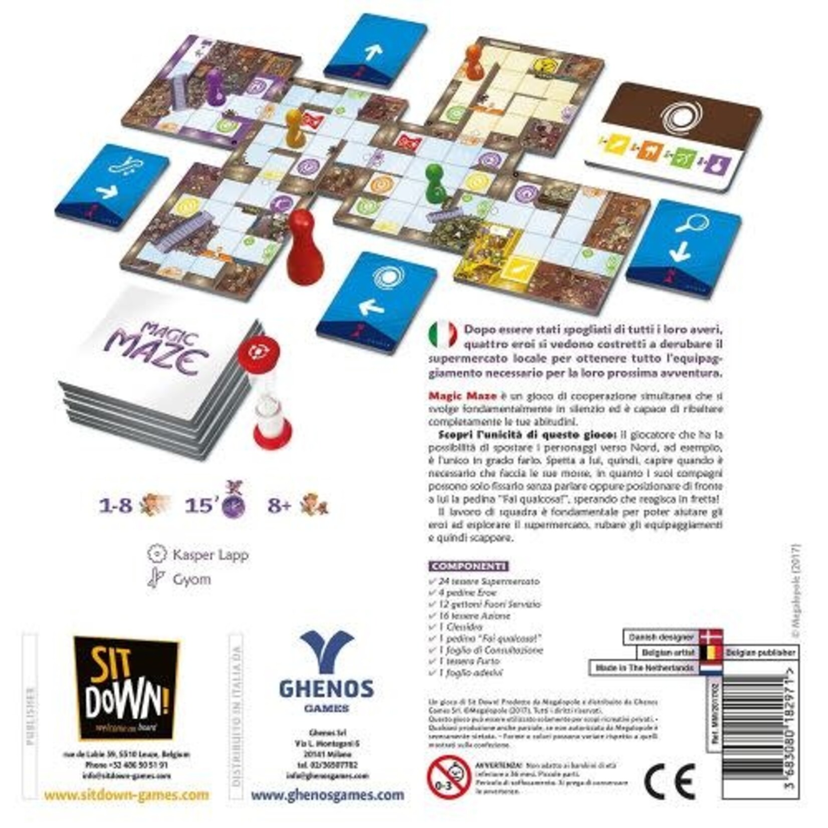 Jeux de société Magic maze