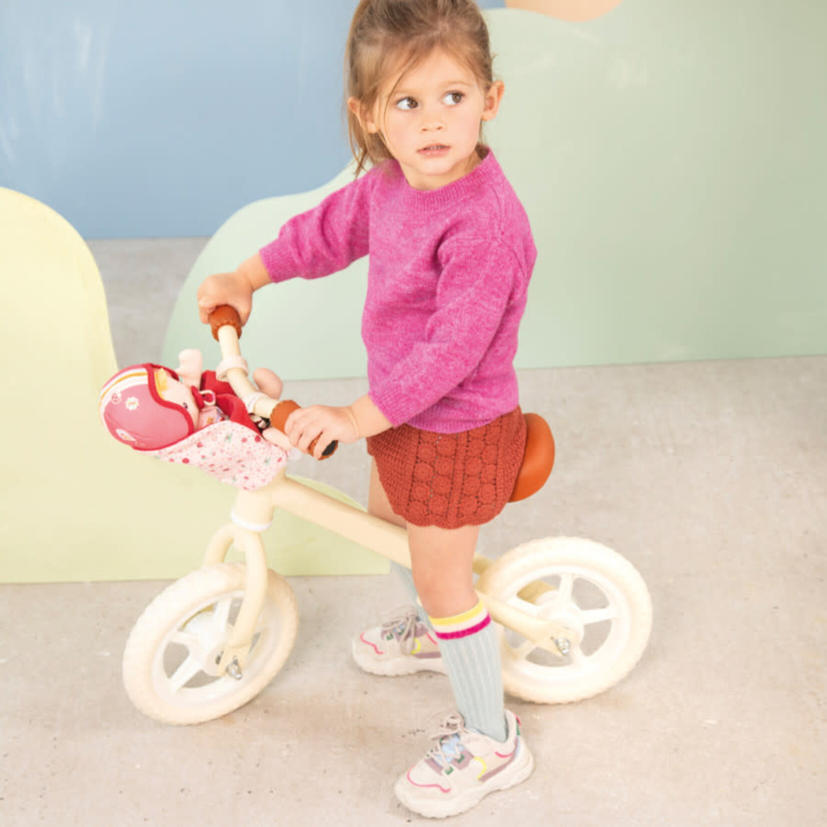 Lilliputiens Lilliputiens - Léna poupée et siège vélo