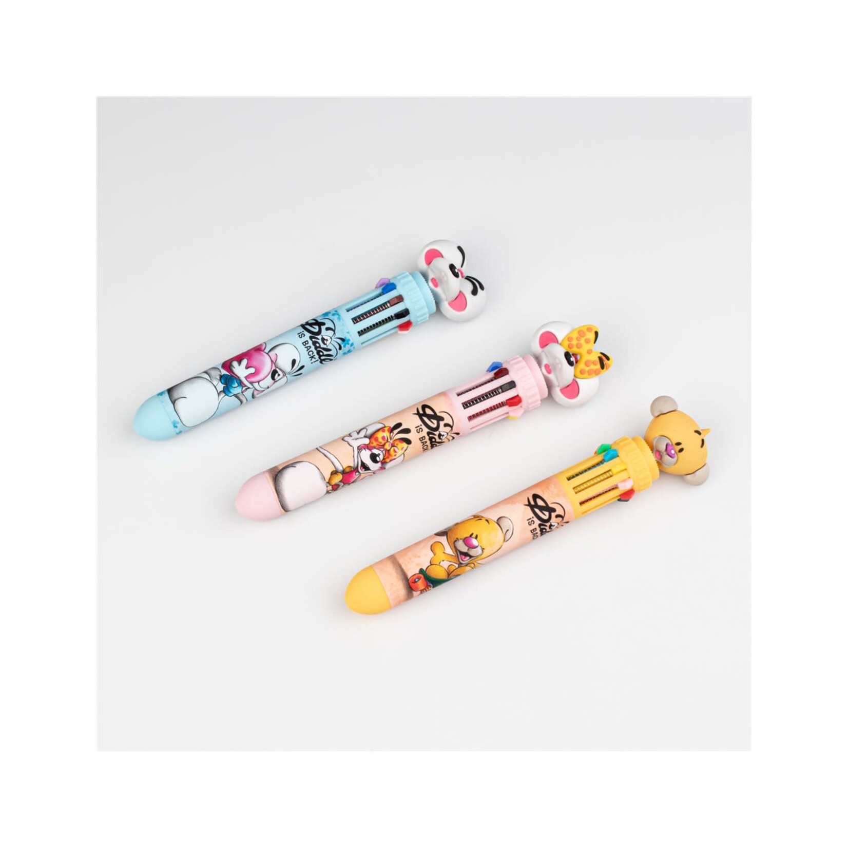 Diddl Diddl - stylo 3D - 10 couleurs