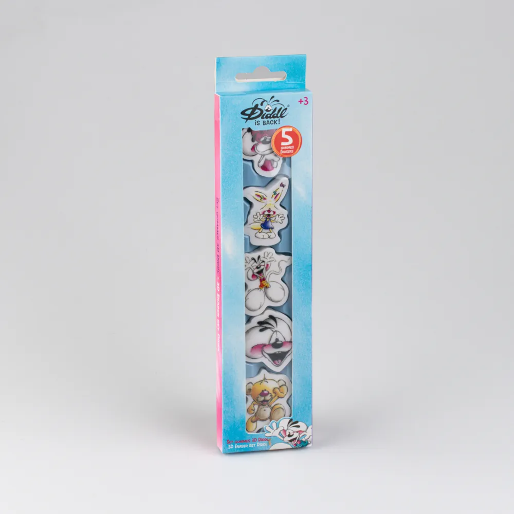 Diddl Diddl - set gommes 3D