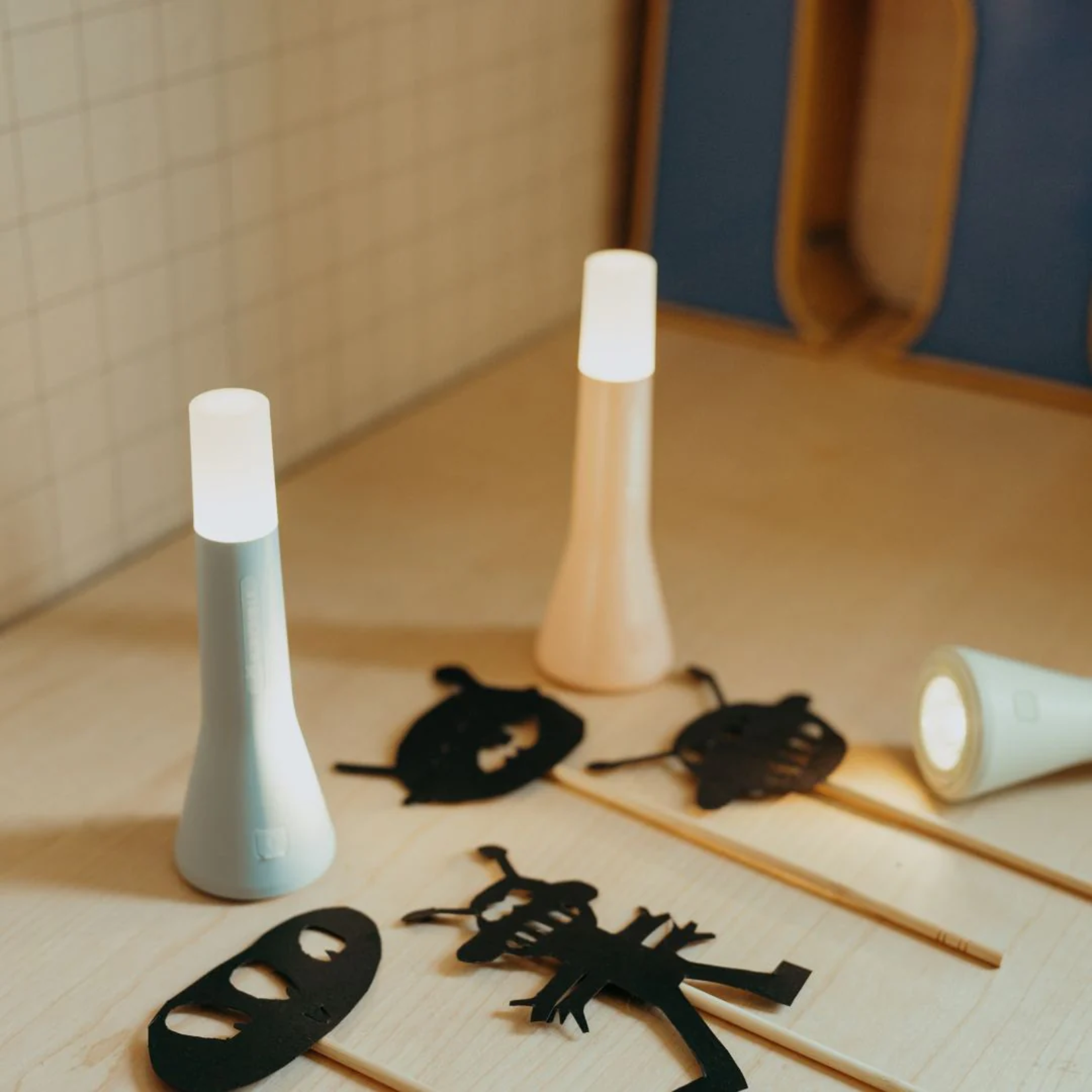 Kidywolf Kidywolf - flashlight - lampe de poche 3 en 1 - bleu
