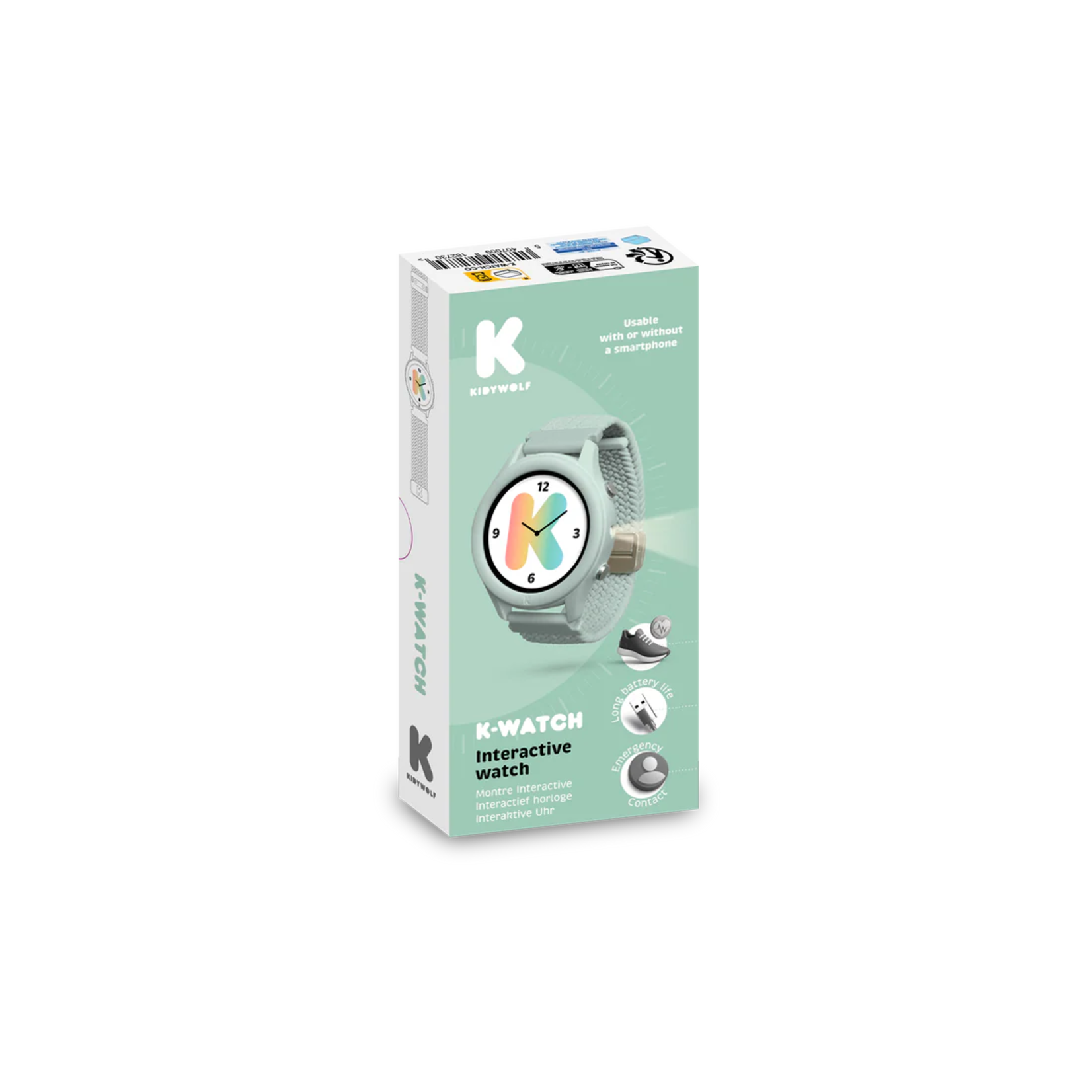 Kidywolf Kidywolf - K-watch - montre interactive - vert