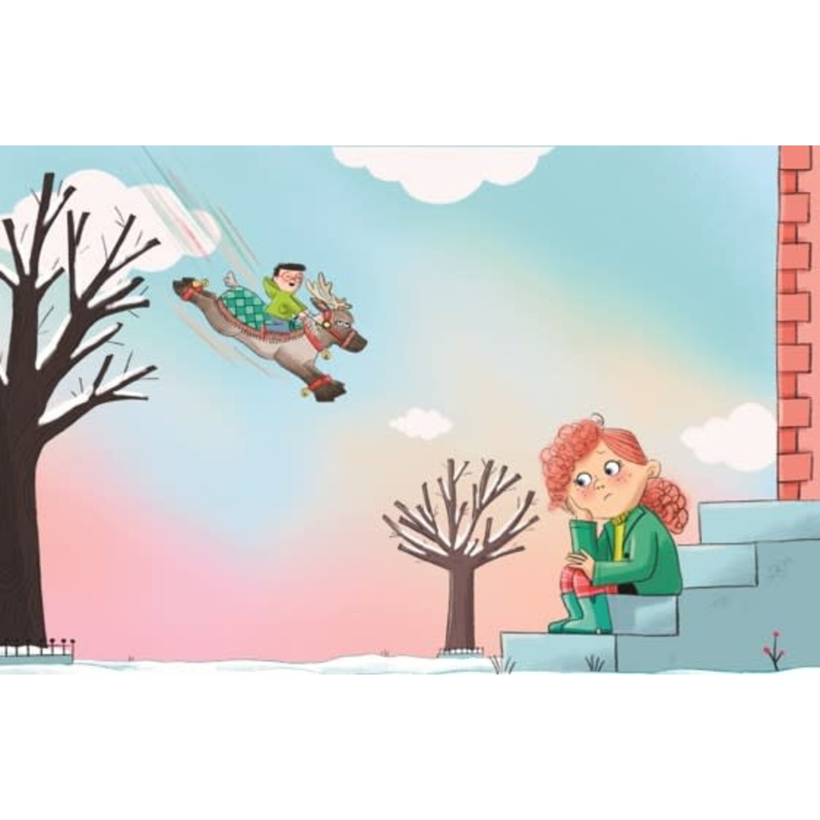 Auzou Roman de l’Avent – Le Père Noël à l'école