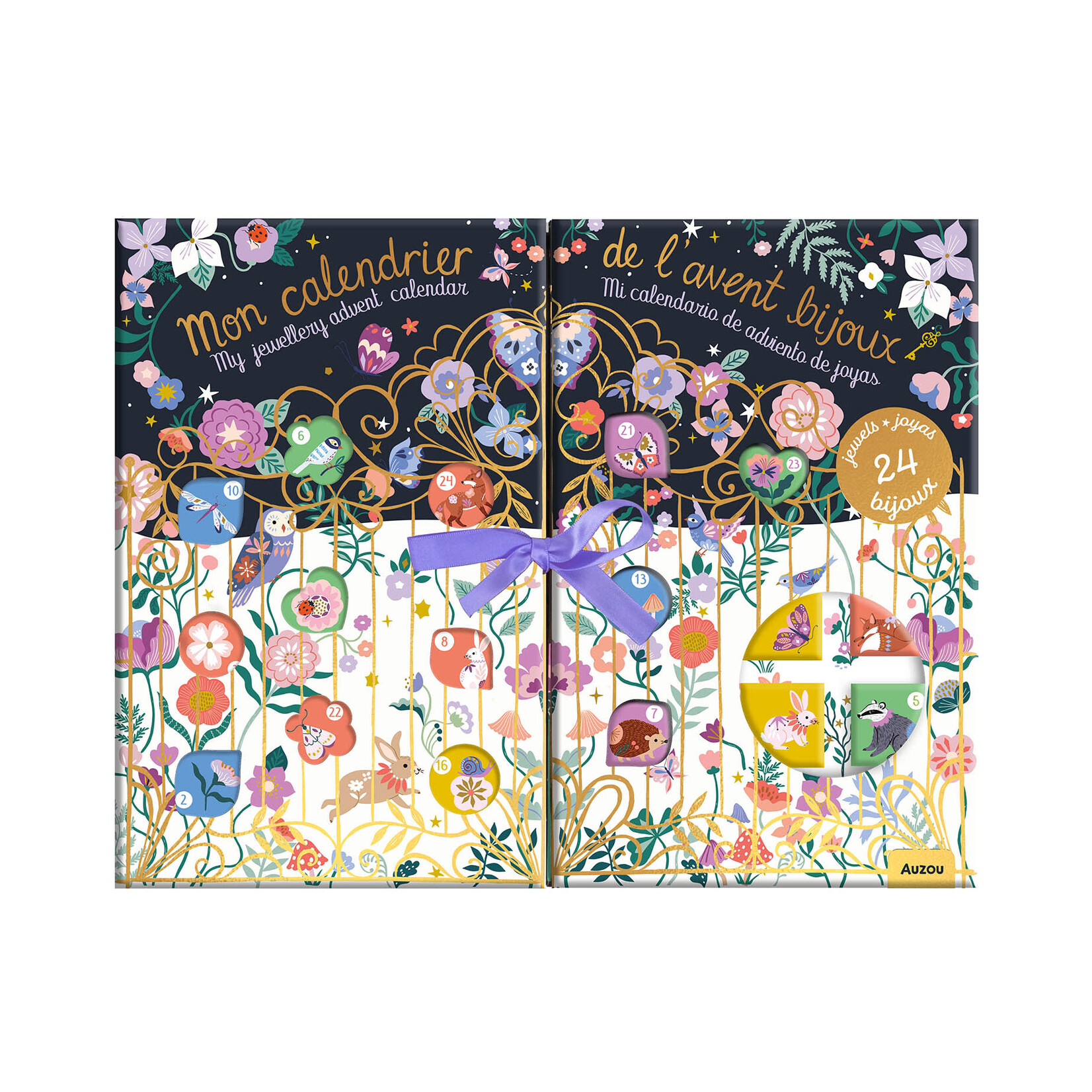 Auzou Auzou - mon calendrier de l'avent bijoux