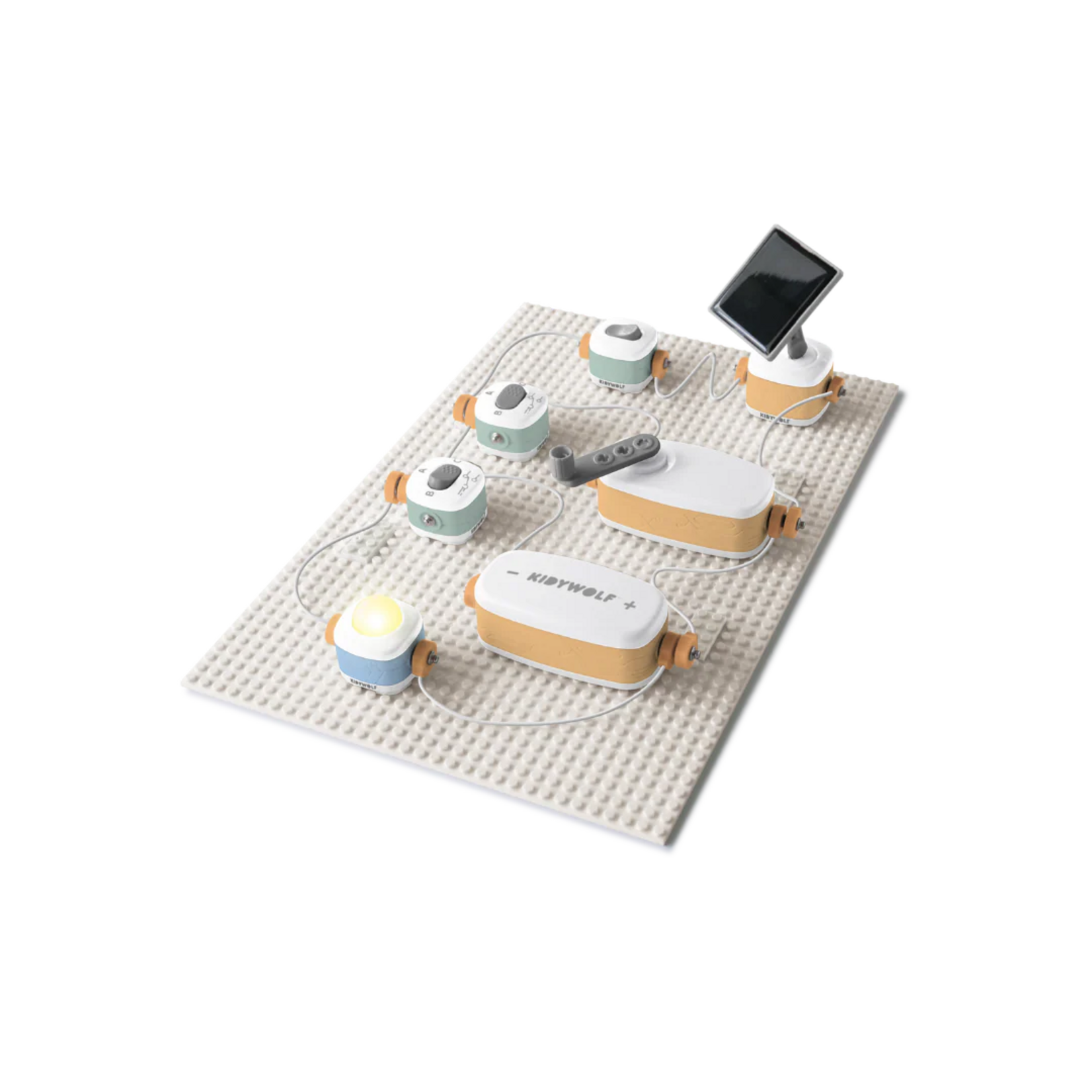 Kidywolf Kidywolf – Kidyelec - expert - mon premier kit d'électricité - 18 pcs