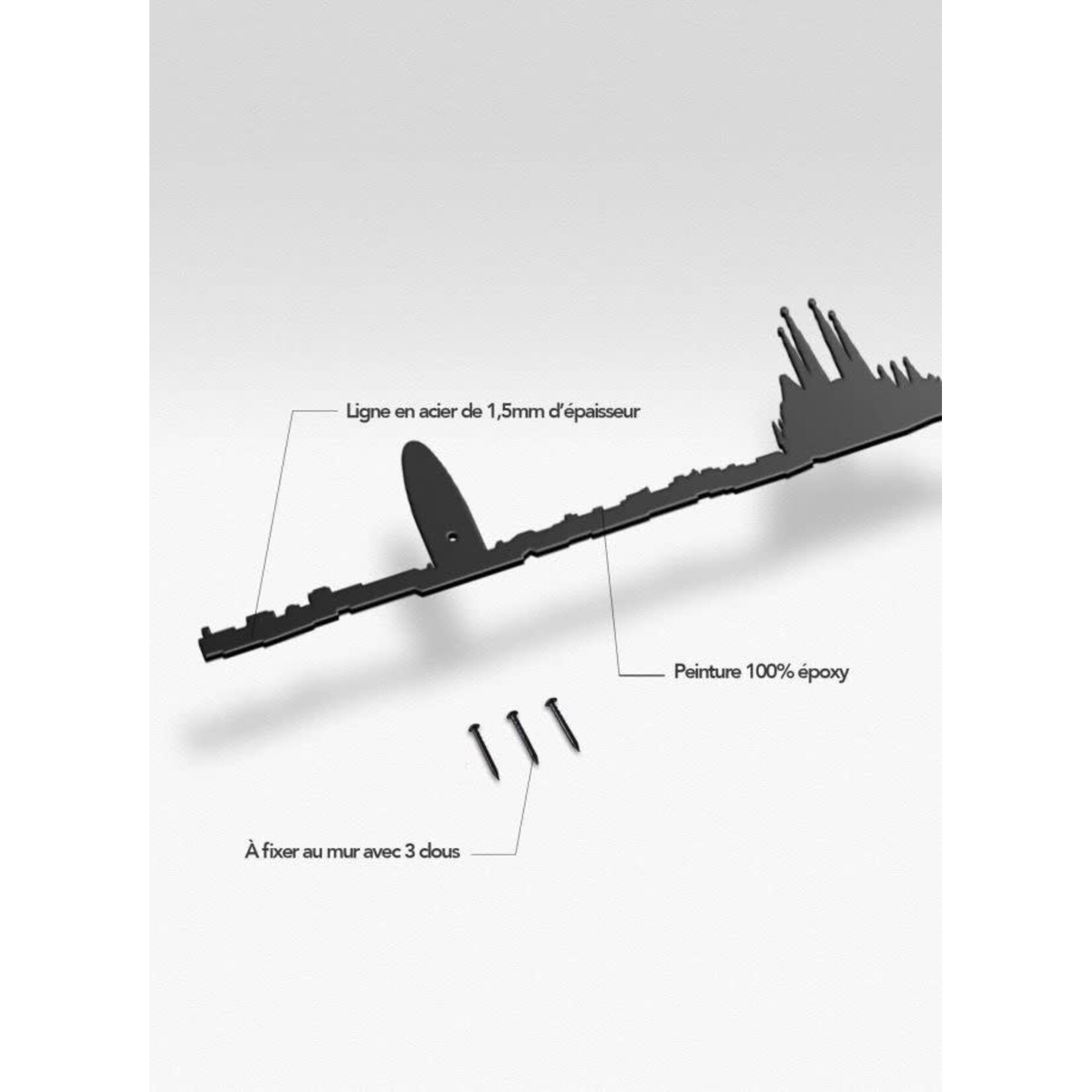 The Line The Line – Barcelone - black