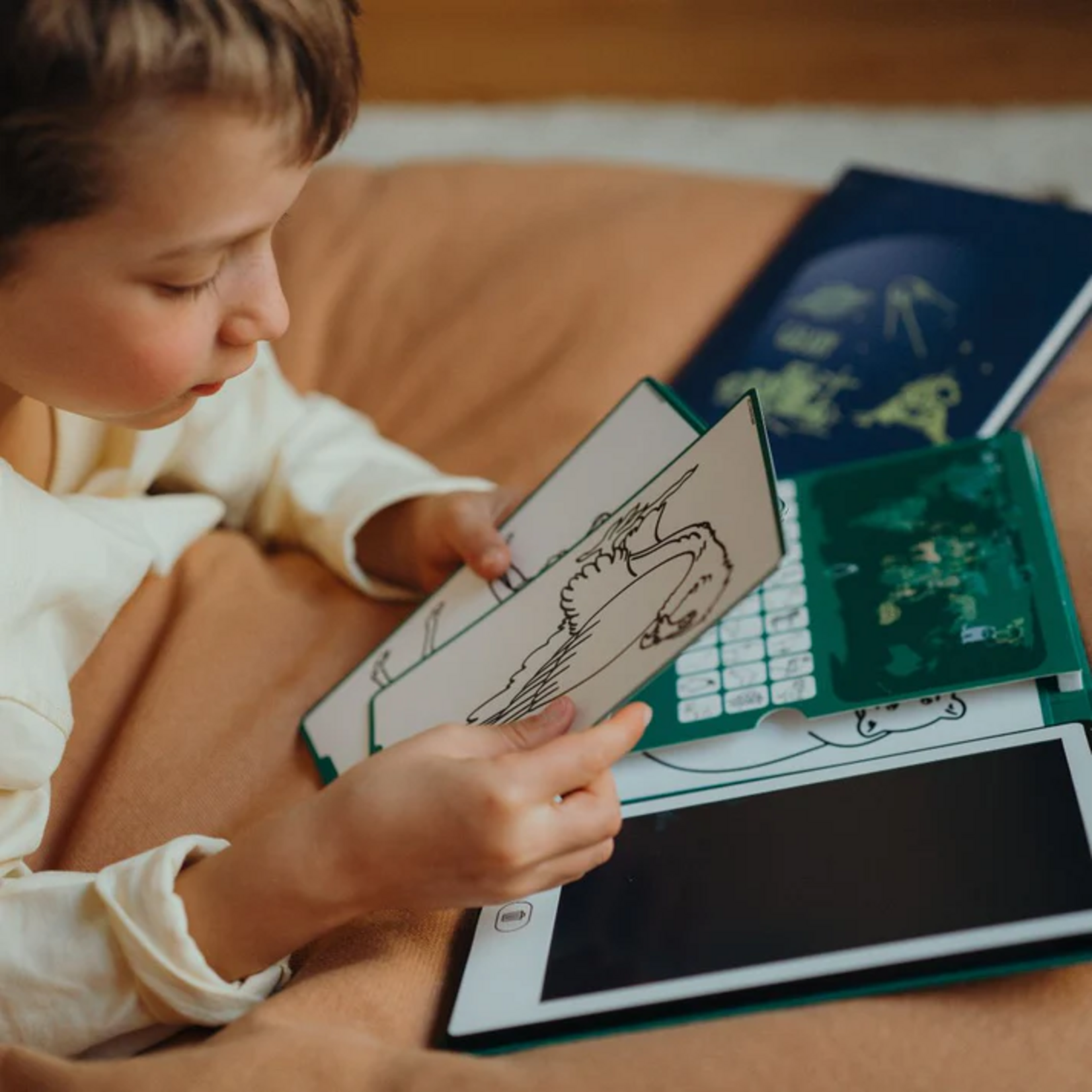 Kidywolf Kidywolf – Kidydraw mini– tablette à dessins - galaxie