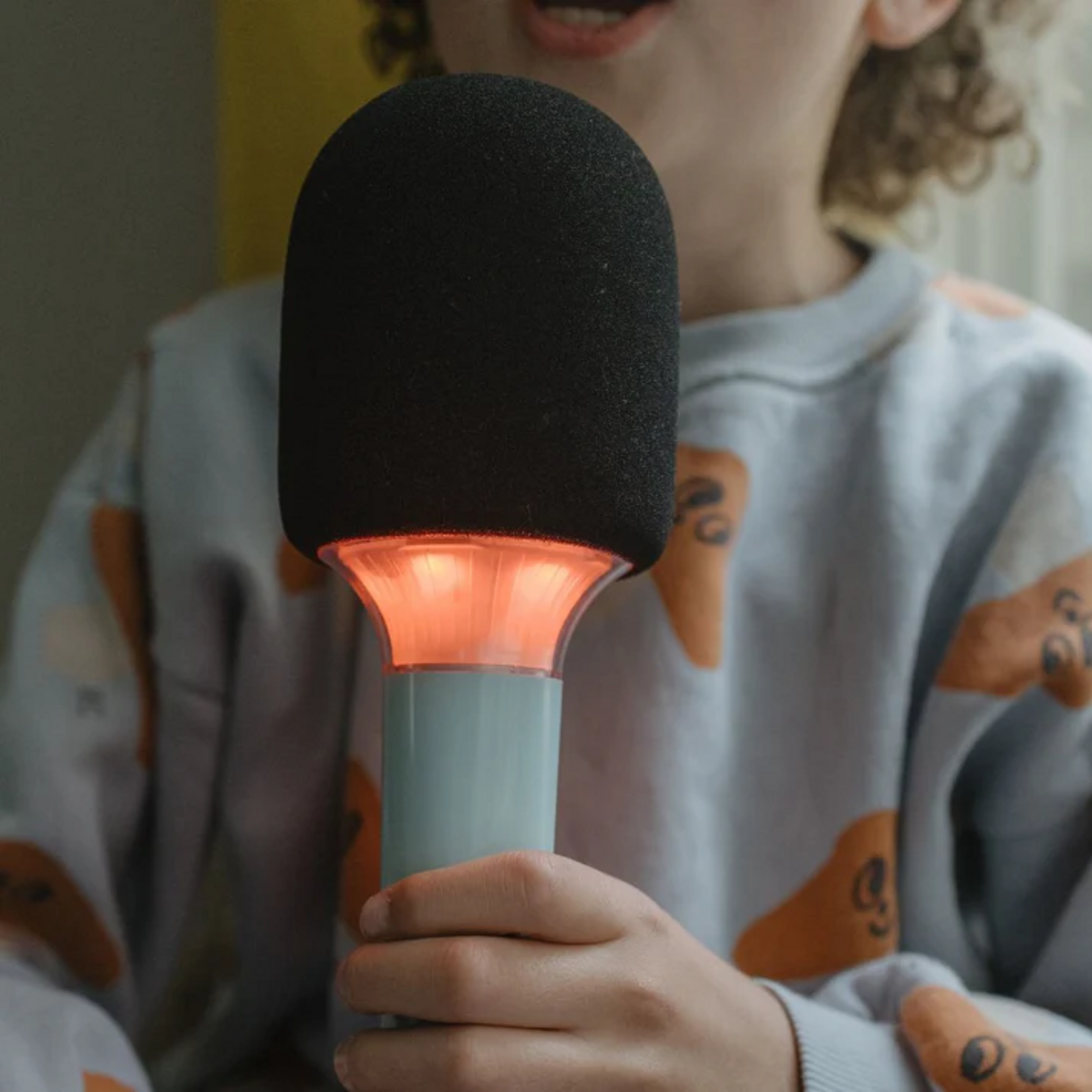 Kidywolf Kidywolf - Kidymic - micro karaoké avec lampe - vert