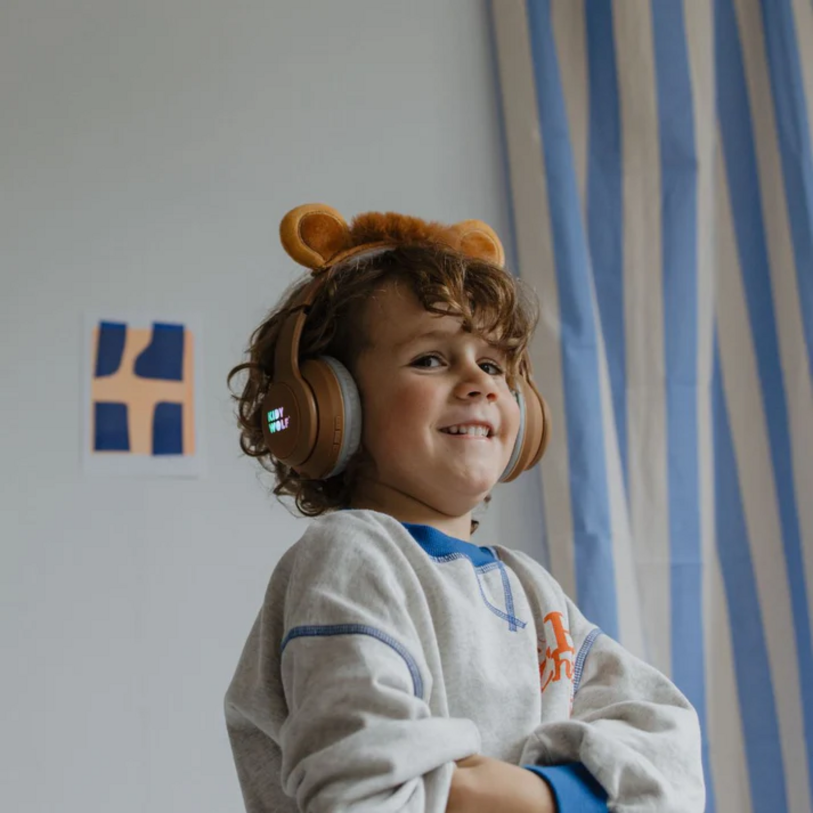 Kidywolf Kidywolf – kidyears - casque audio bluetooth - lion