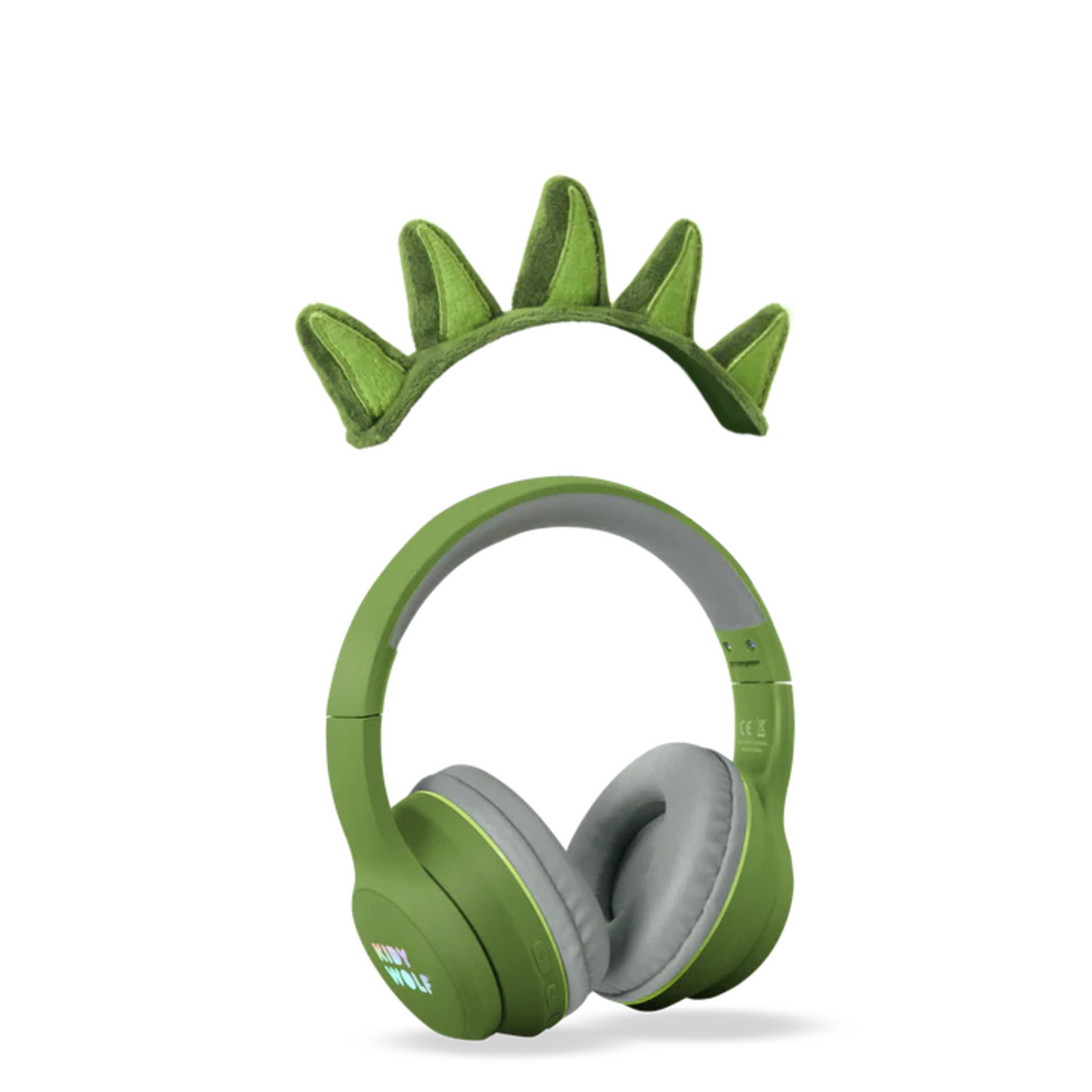 Kidywolf Kidywolf – Casque audio bluetooth - dinosaure