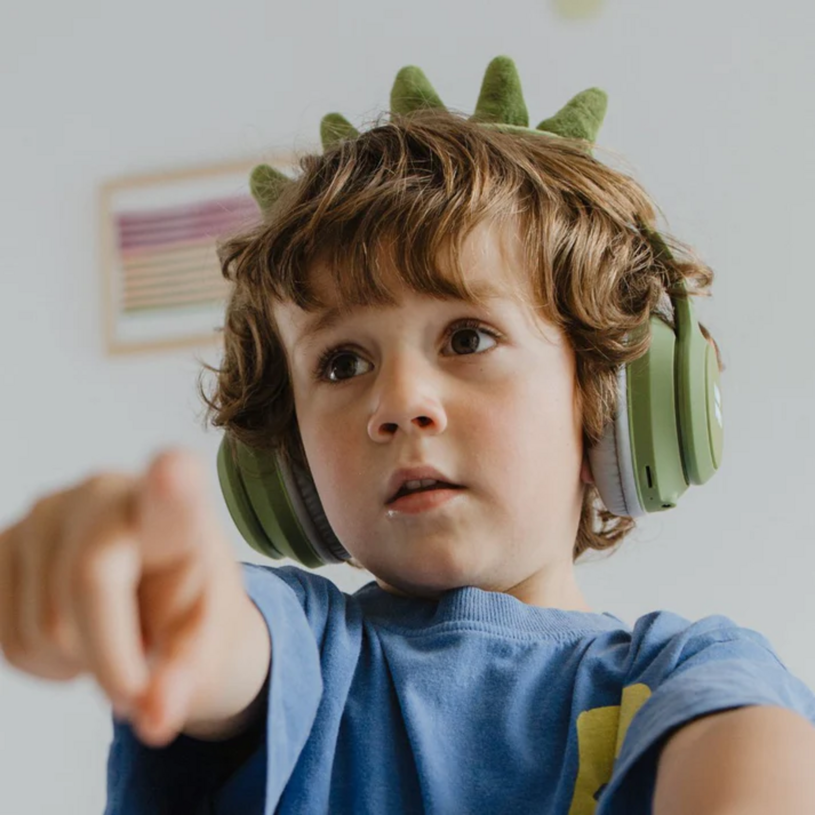 Kidywolf Kidywolf – kidyears - casque audio bluetooth - dinosaure