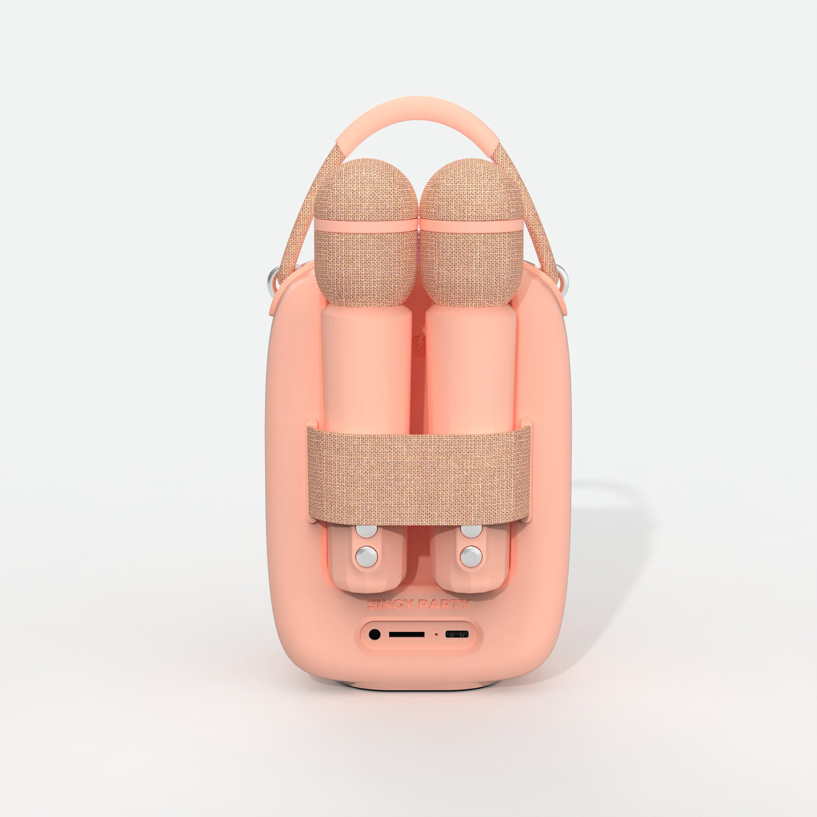 MOB MOB – enceinte / karaoké lumineuse - singy party - pink