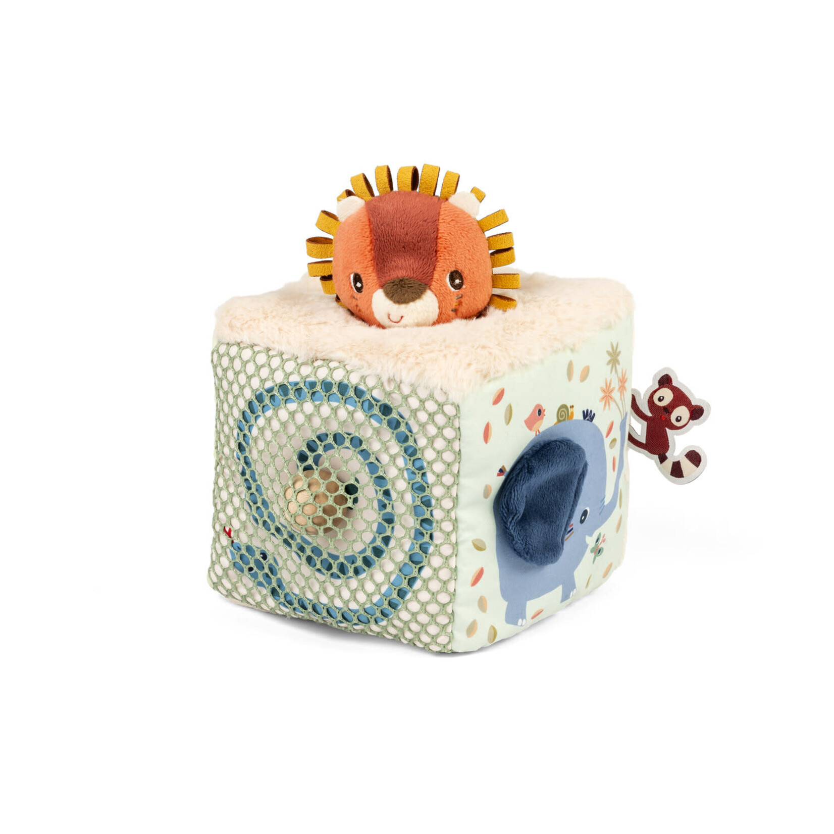 Lilliputiens Lilliputiens - cube sonore d'activités Jack le lion
