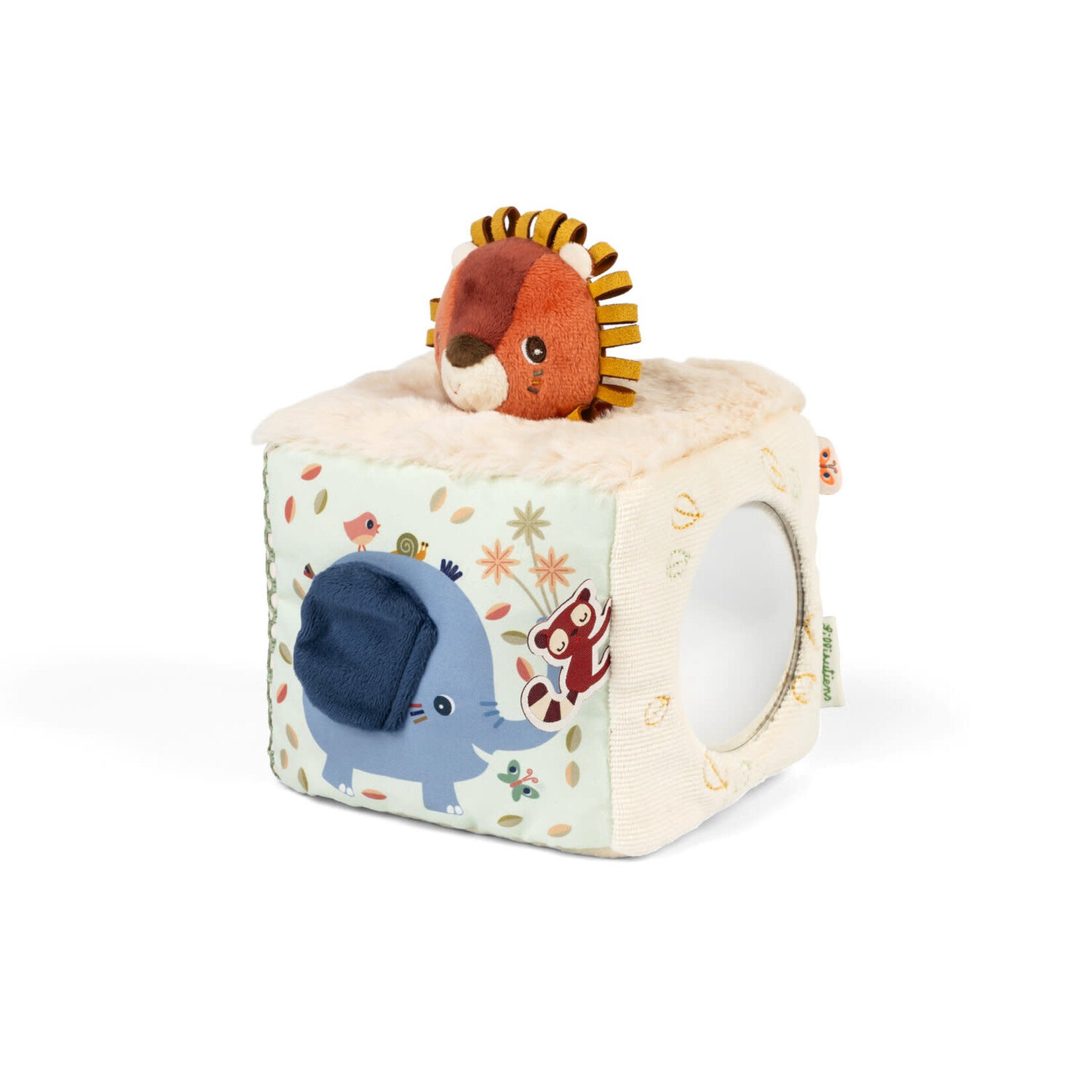 Lilliputiens Lilliputiens - cube sonore d'activités Jack le lion