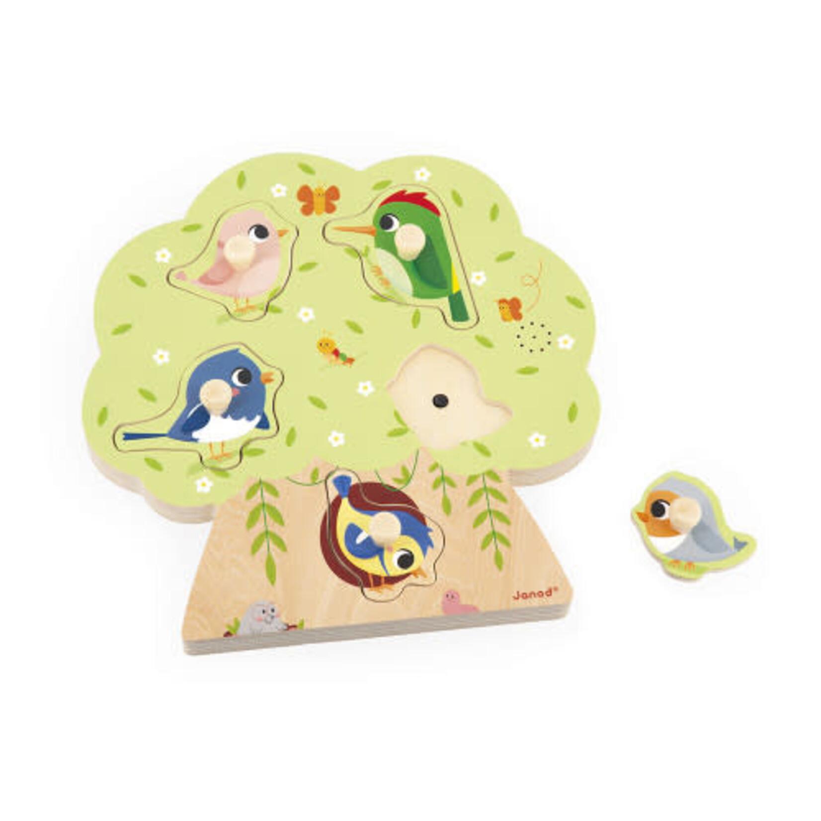Janod Janod - puzzle sonore  - oiseau