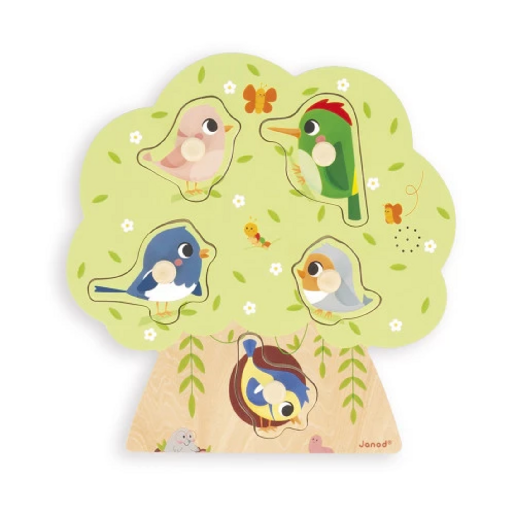 Janod Janod - puzzle sonore  - oiseau
