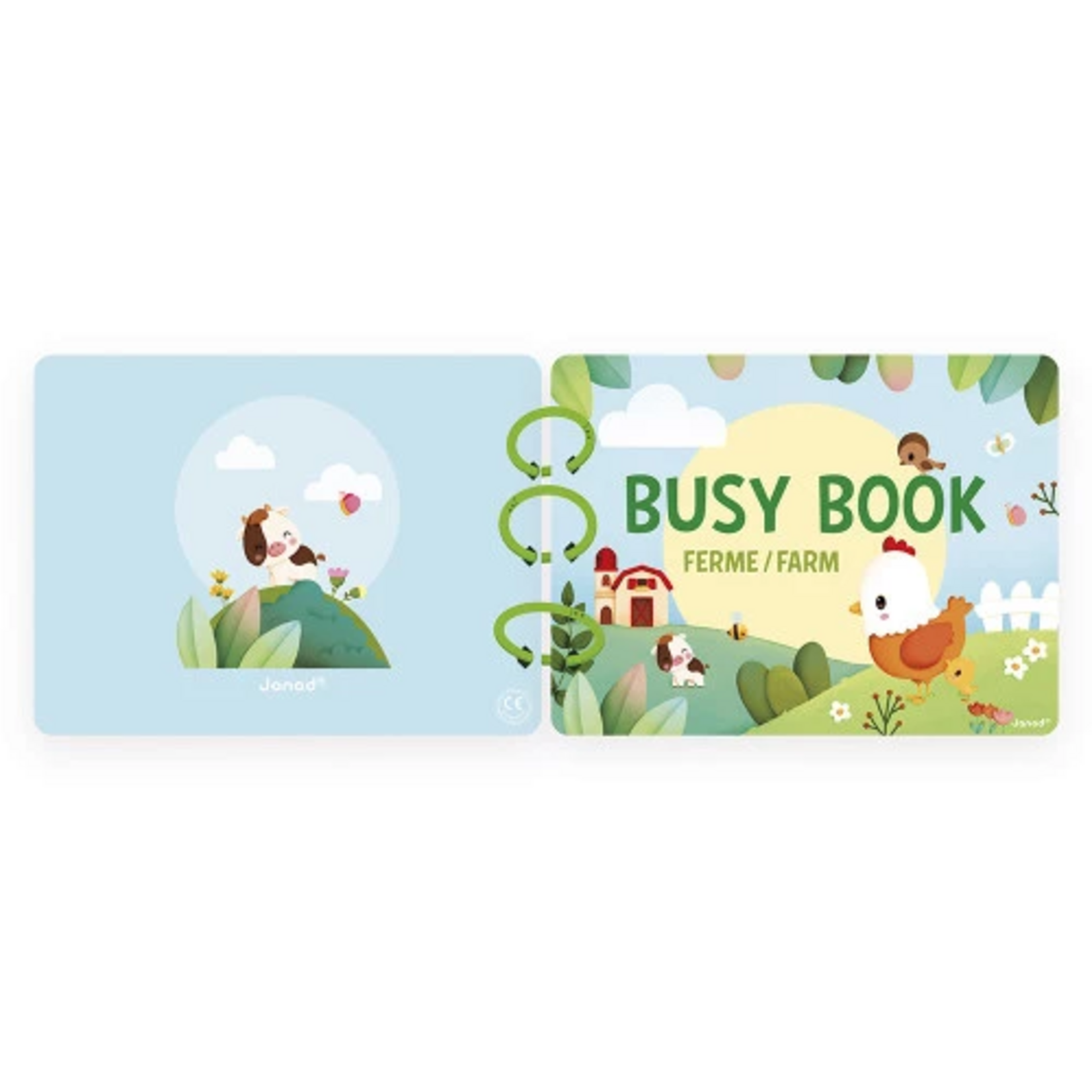 Janod Janod – ferme – busy book