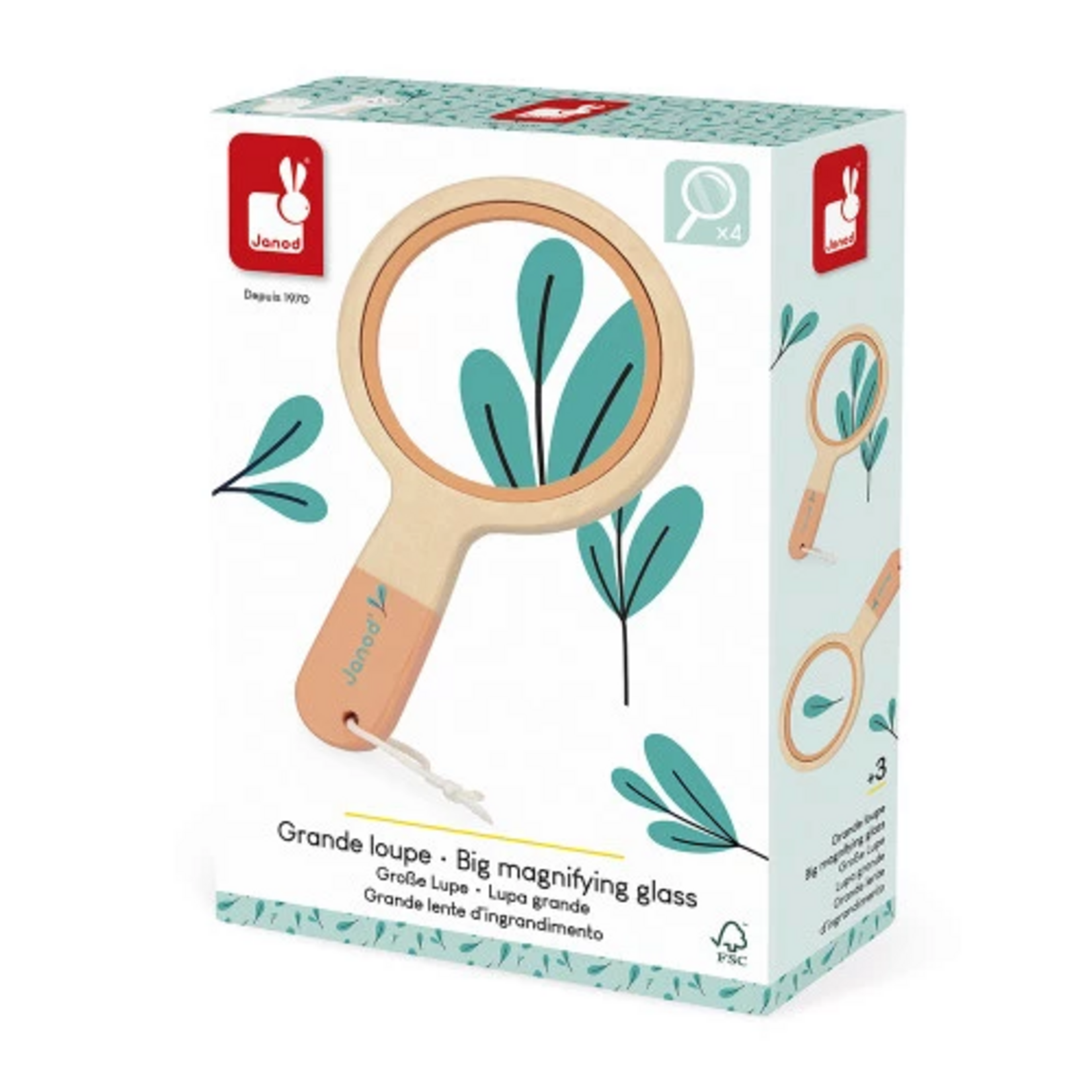 Janod Janod  - happy garden - grande loupe