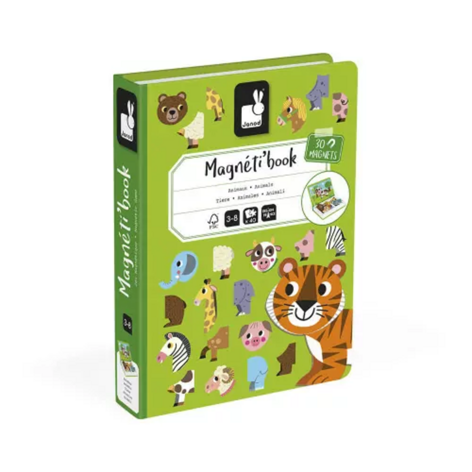 Janod Janod - magneti'book  - animaux