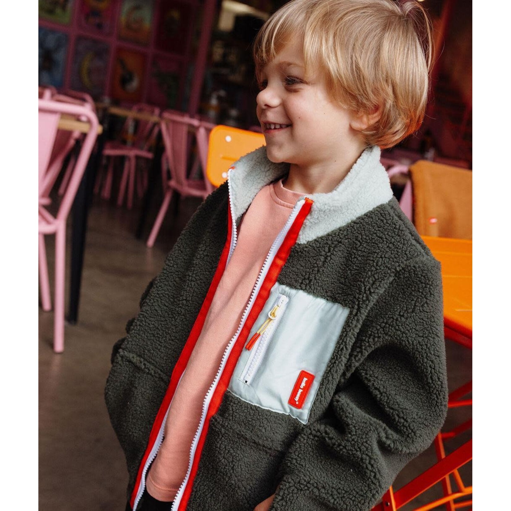 Hello Hossy Hello Hossy – veste polaire – fluffy - forest
