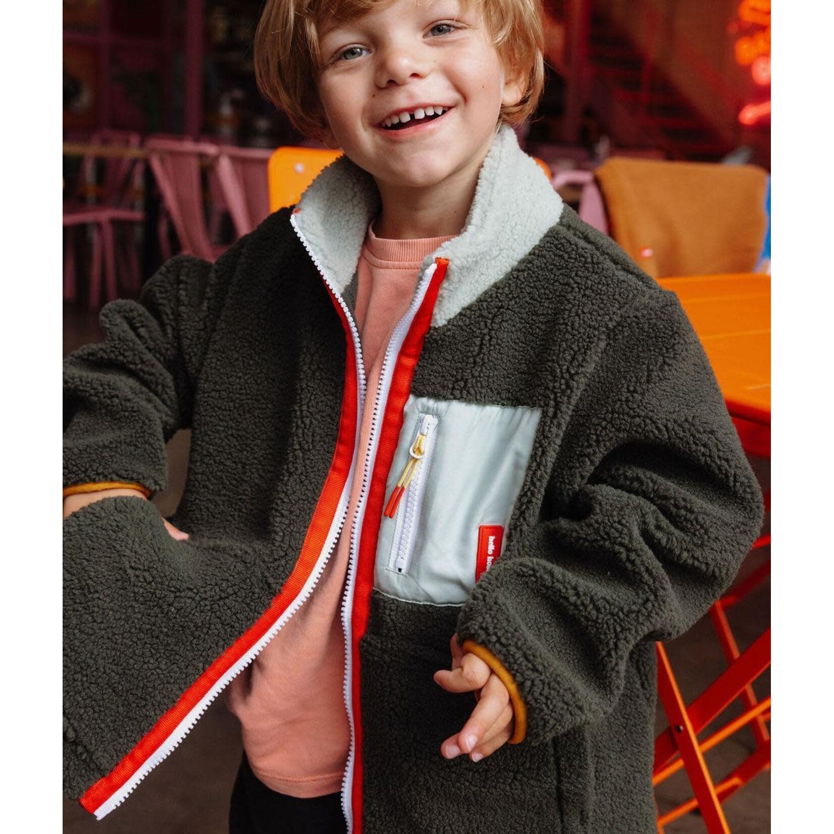 Hello Hossy Hello Hossy – veste polaire – fluffy - forest