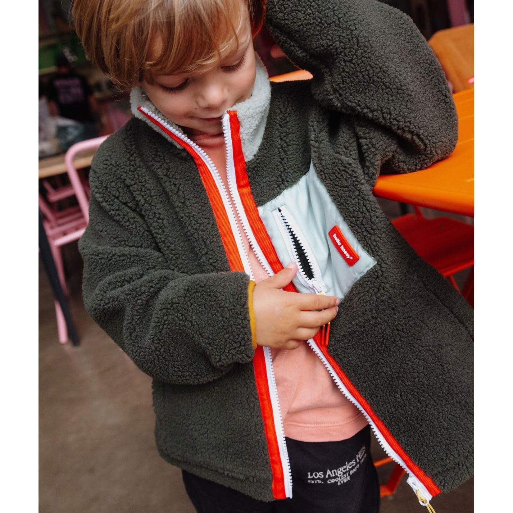 Hello Hossy Hello Hossy – veste polaire – fluffy - forest