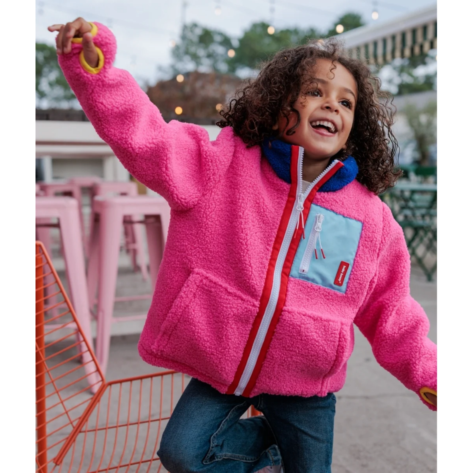 Hello Hossy Hello Hossy – veste polaire – fuchsia