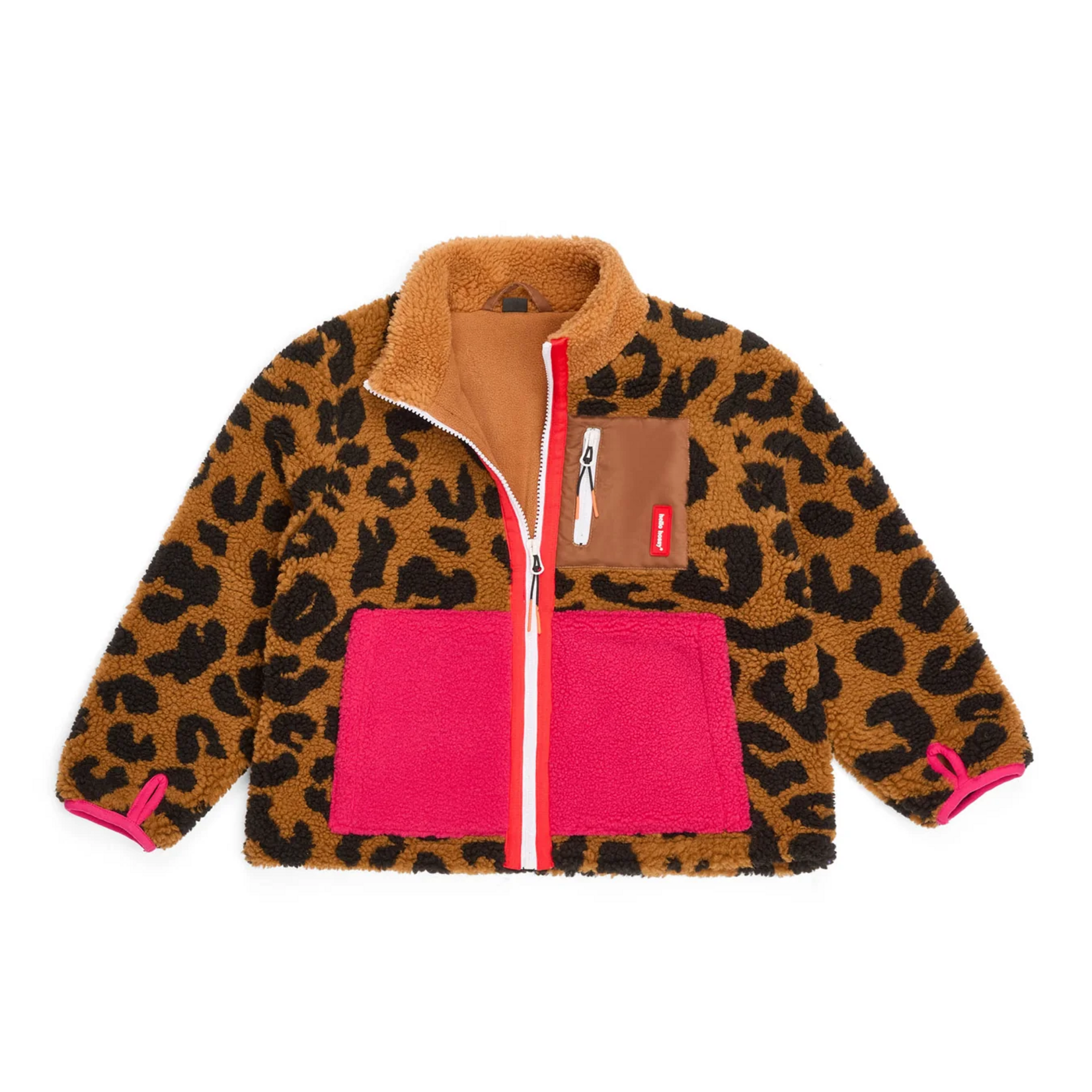 Hello Hossy Hello Hossy – veste polaire – léopard