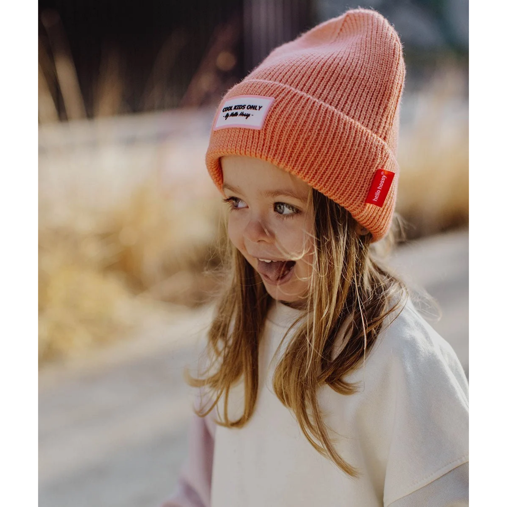 Hello Hossy Hello Hossy – bonnet – pop - apricot