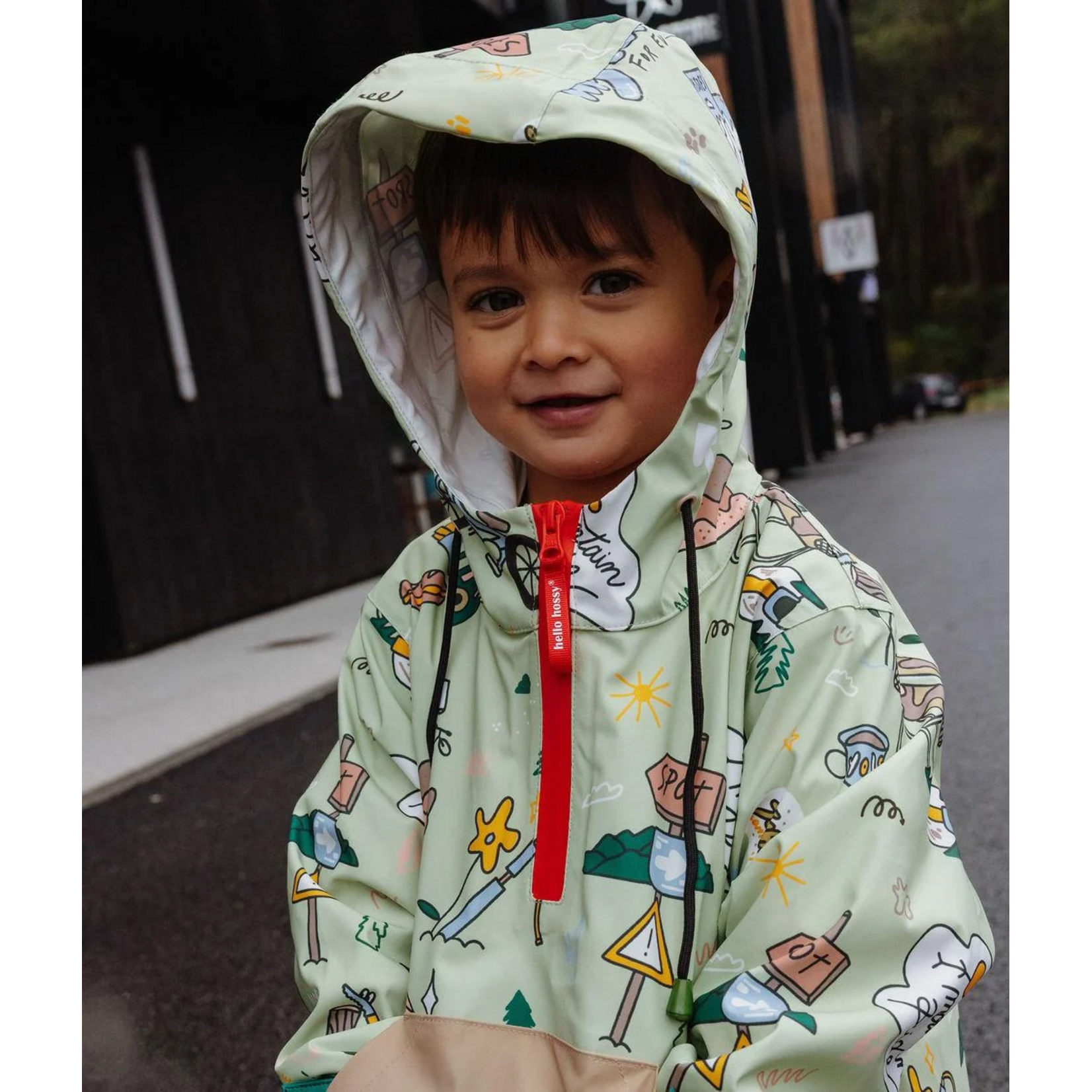 Hello Hossy Hello Hossy – poncho – mountain ride