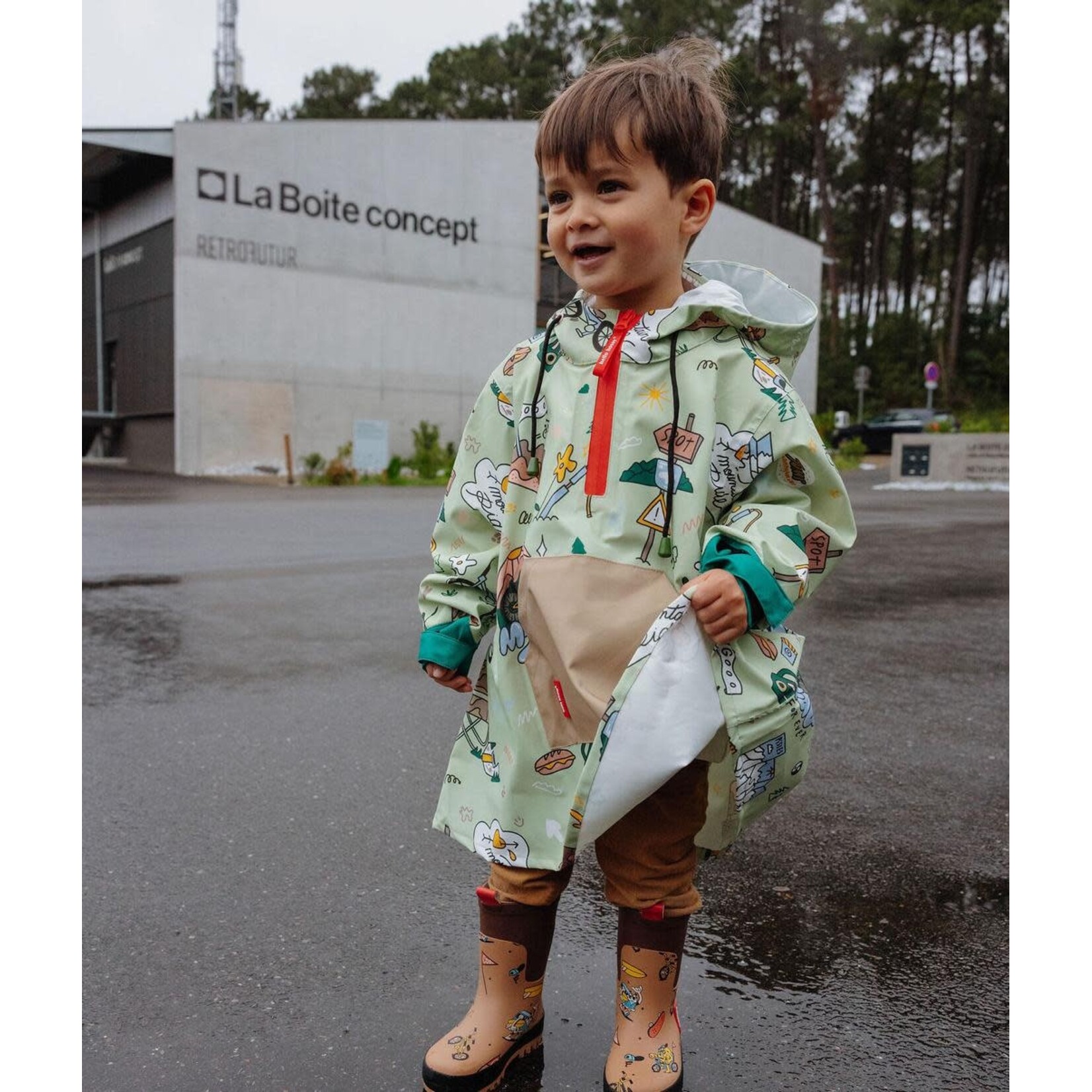 Hello Hossy Hello Hossy – poncho – mountain ride