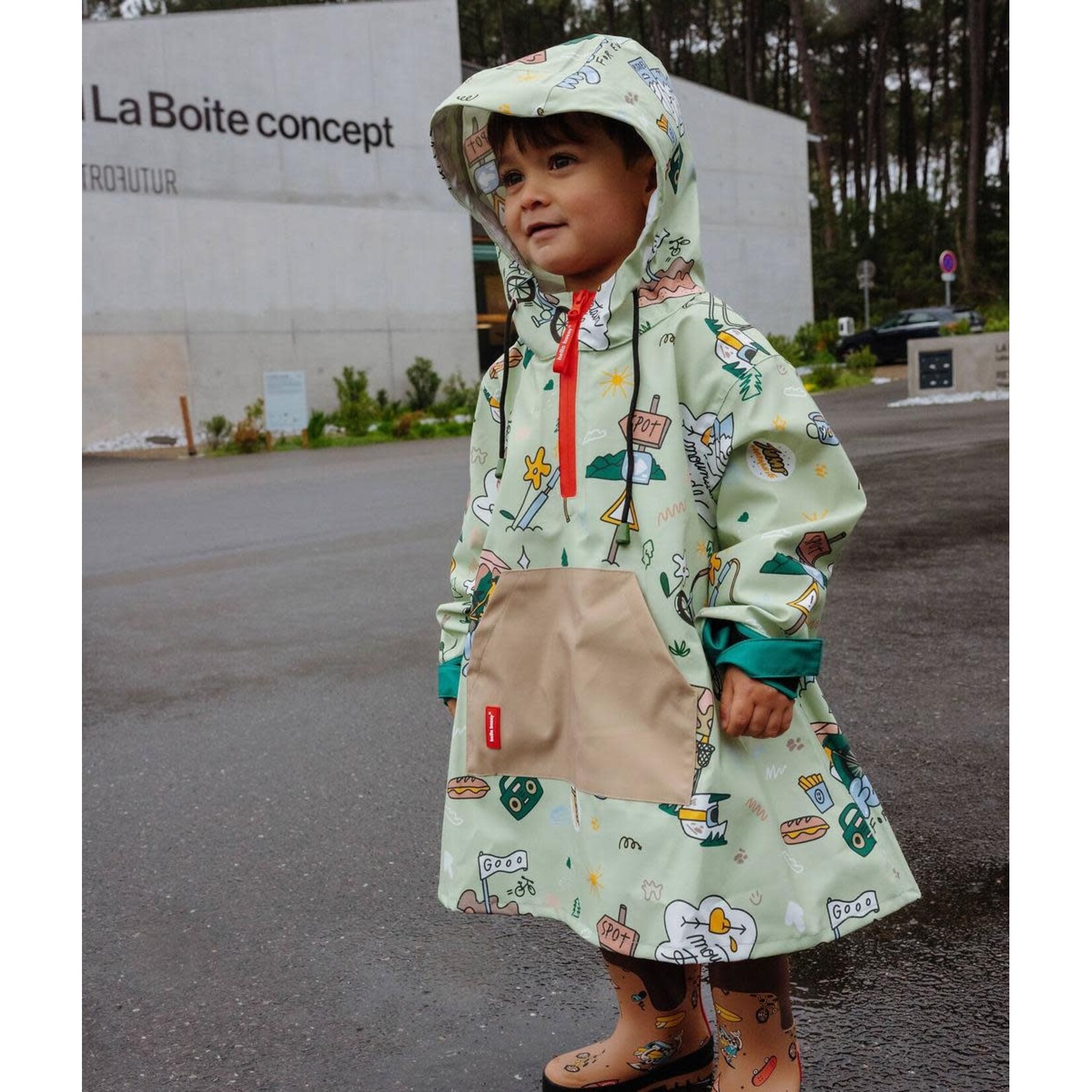 Hello Hossy Hello Hossy – poncho – mountain ride