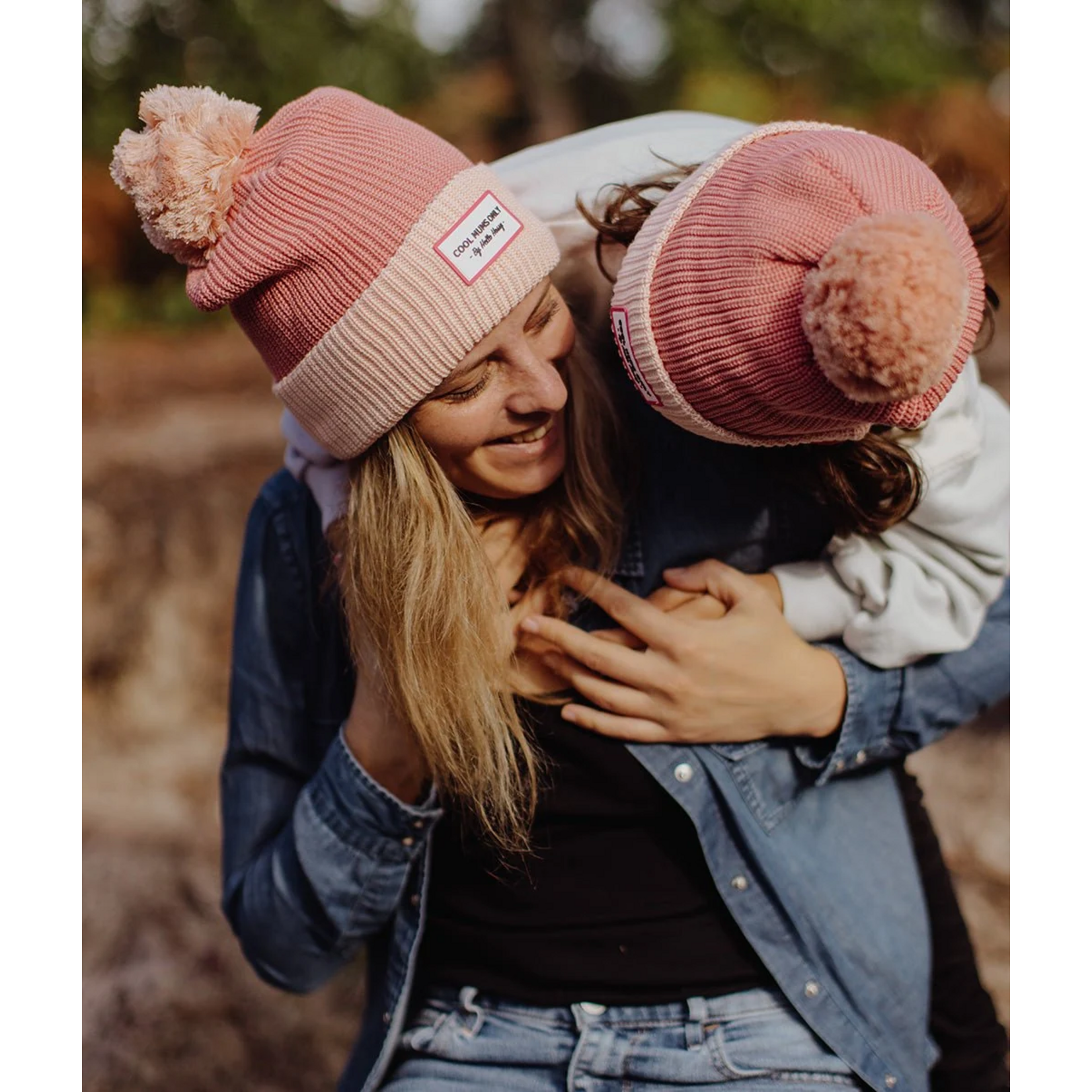 Hello Hossy Hello Hossy – bonnet – color block - blush