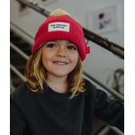 Hello Hossy Hello Hossy – bonnet – color block - framboise