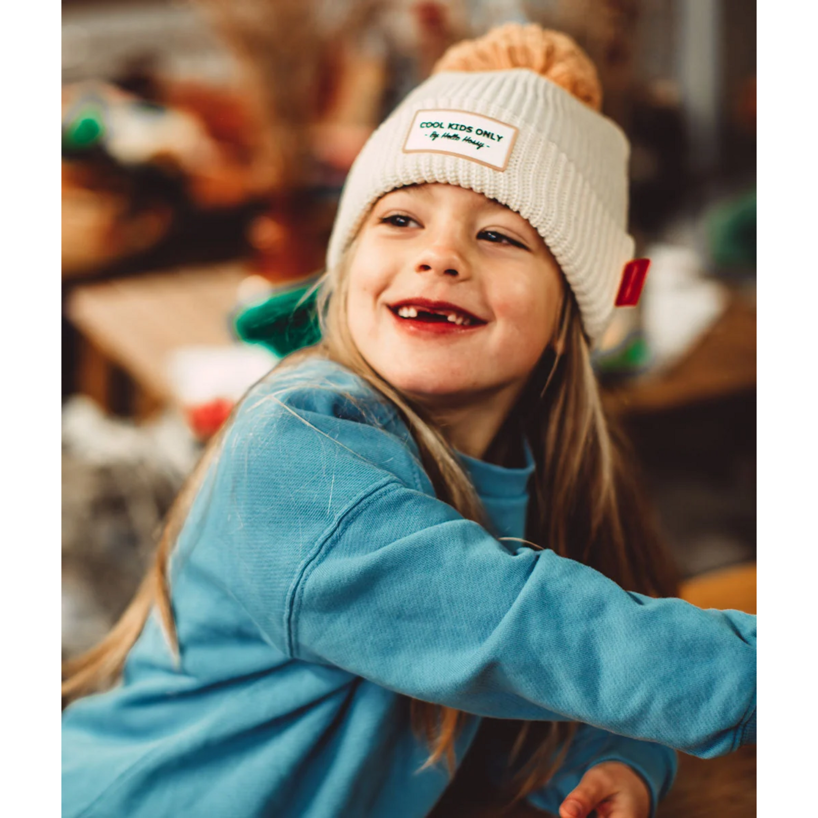 Hello Hossy Hello Hossy – bonnet – color block - Sandy