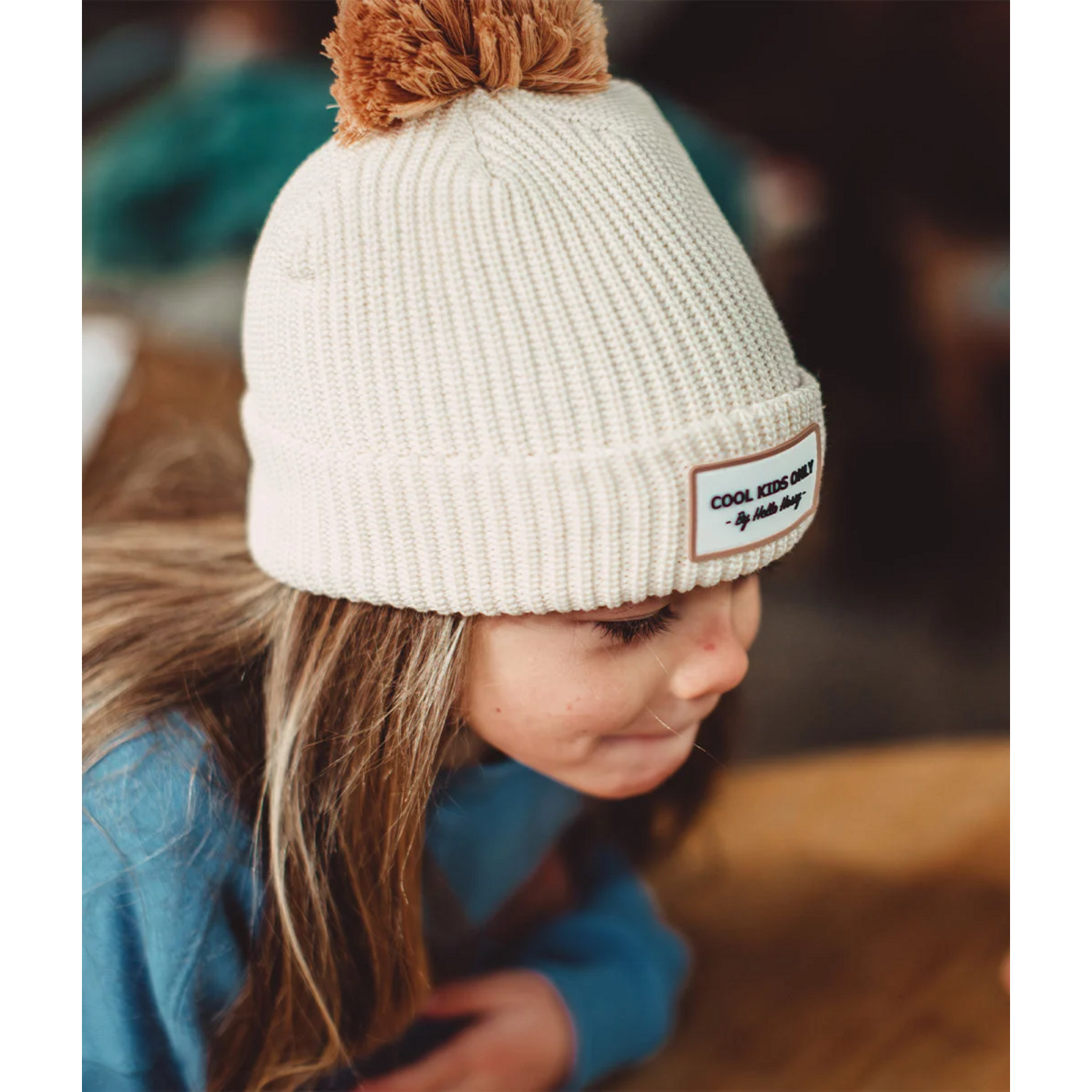 Hello Hossy Hello Hossy – bonnet – color block - Sandy