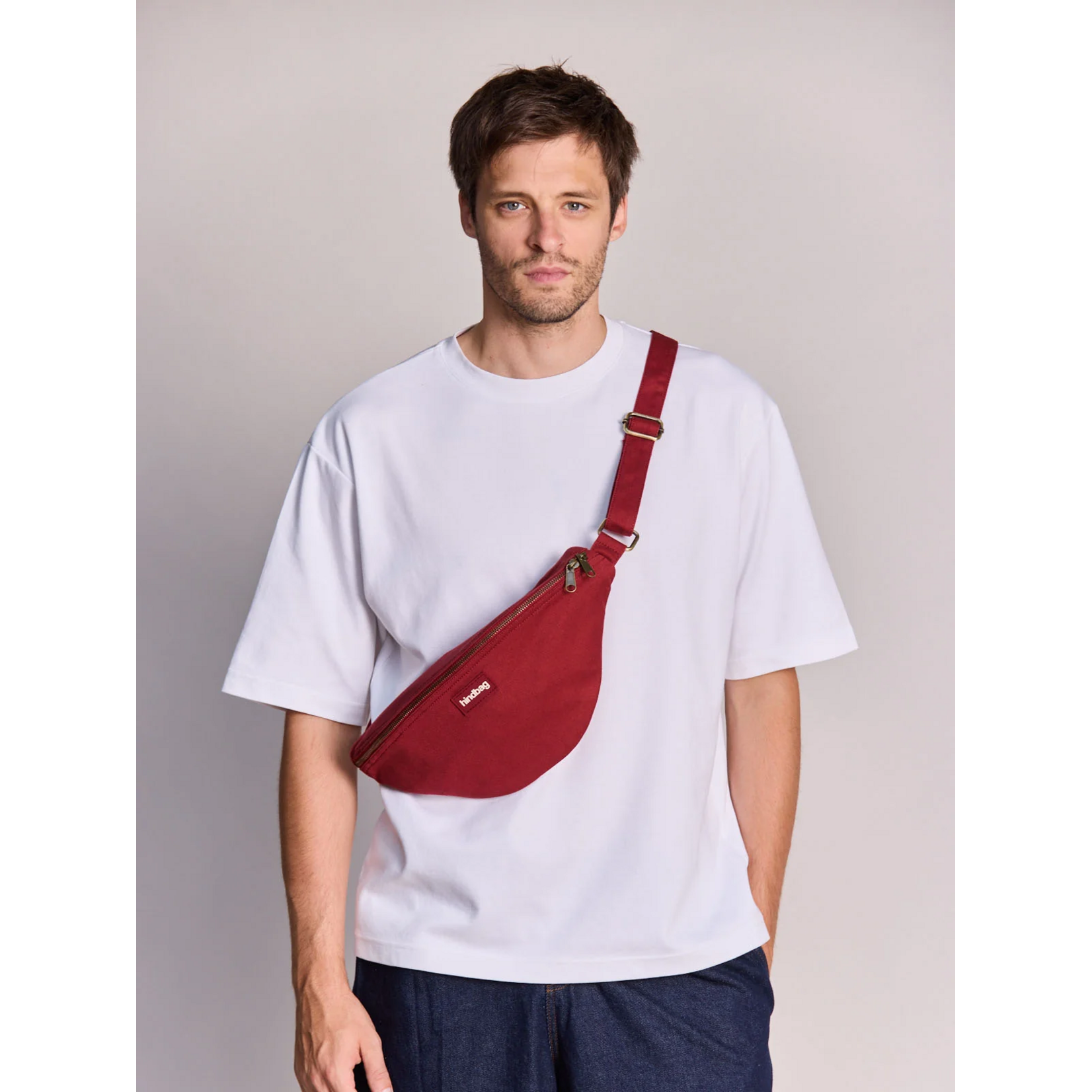Hindbag Hindbag - sac banane Sasha L - bordeaux